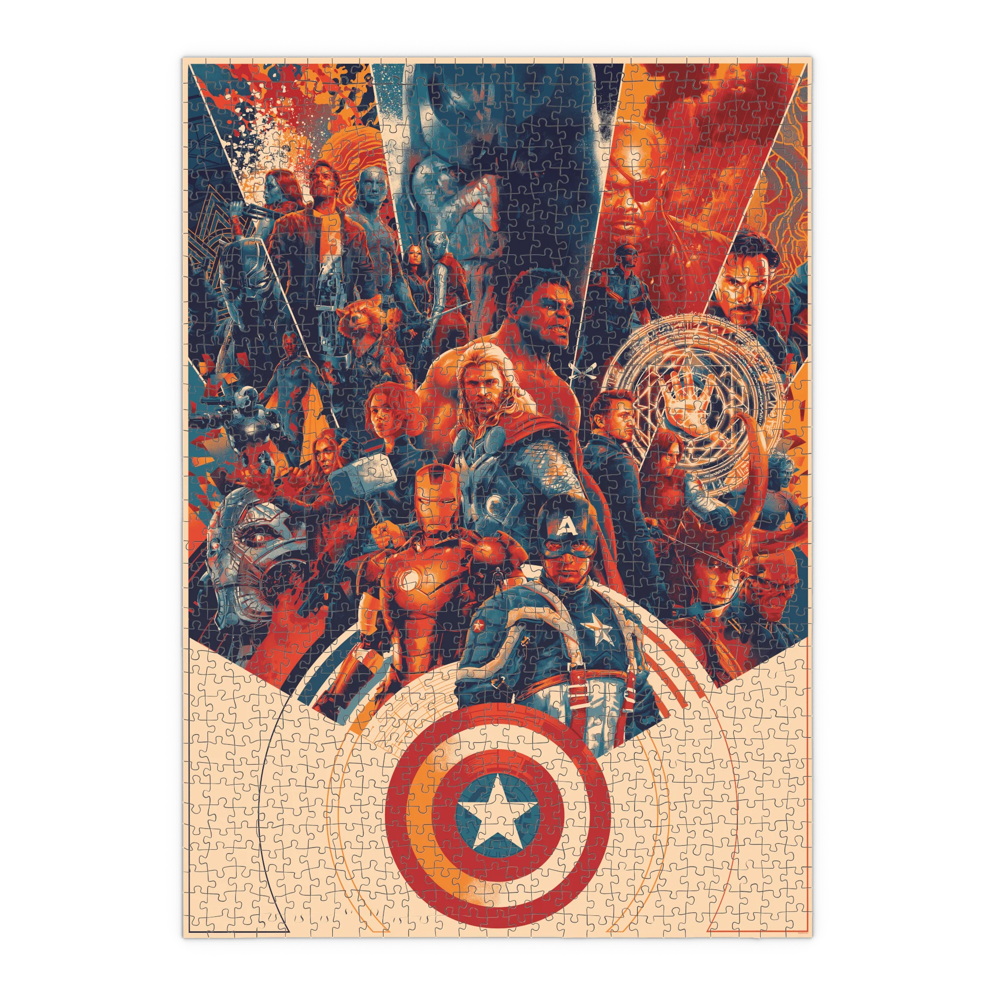 Marvel Cinematic Universe: The First Ten Years 1000-Piece Puzzle (Second Edition) - Image 2