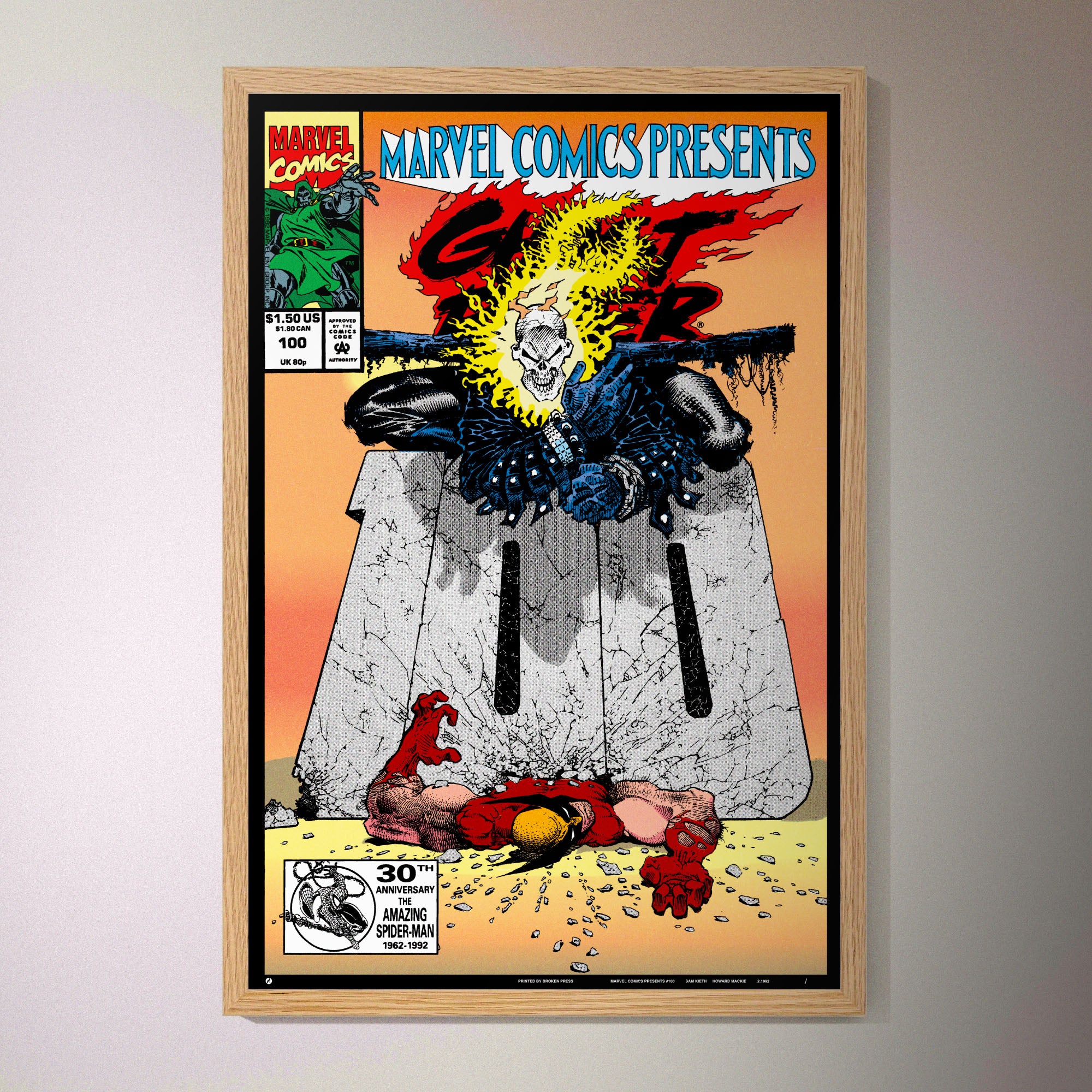Marvel Comics Presents #100 Poster - Image 4