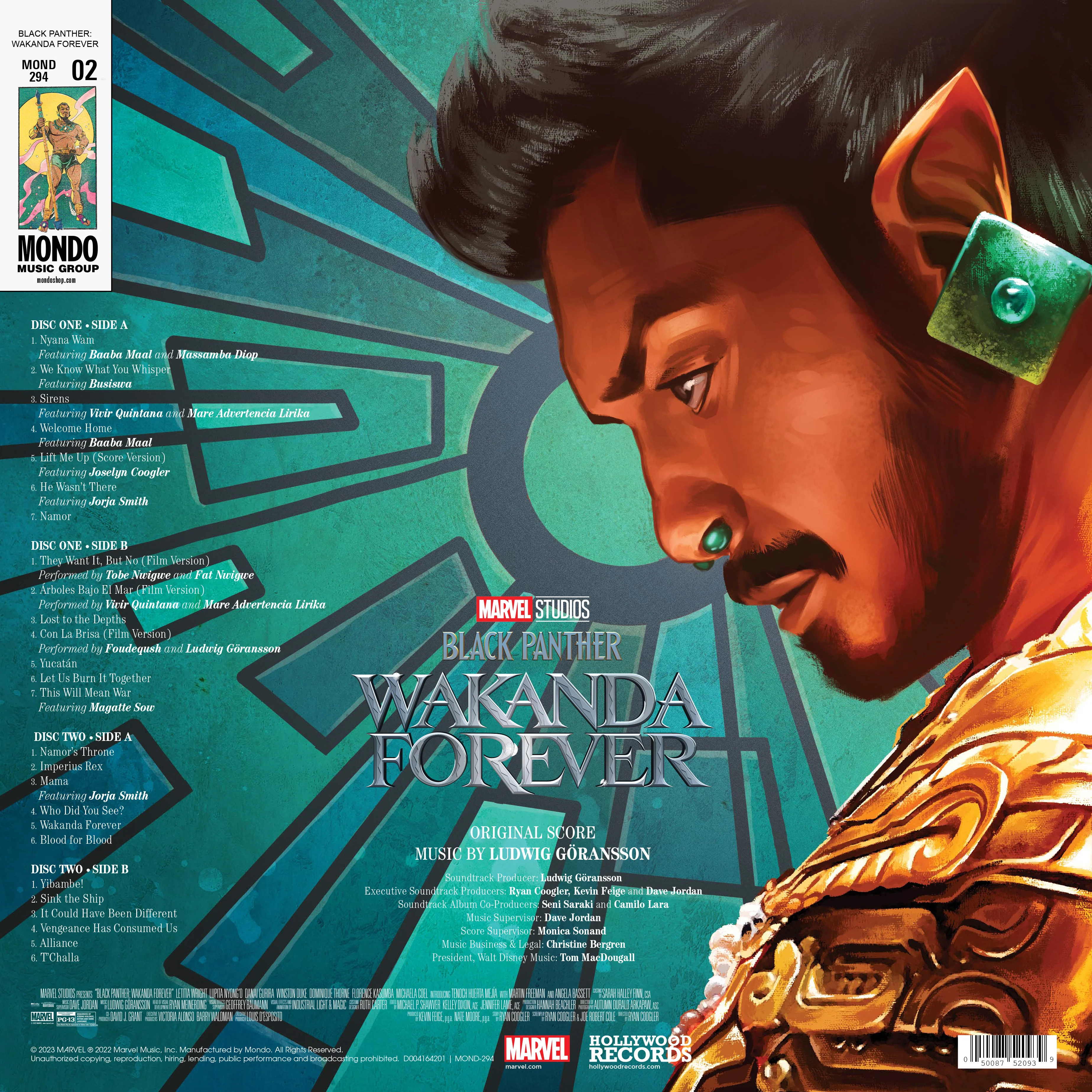 Marvel's Black Panther: Wakanda Forever - Original Score 2XLP - Image 4
