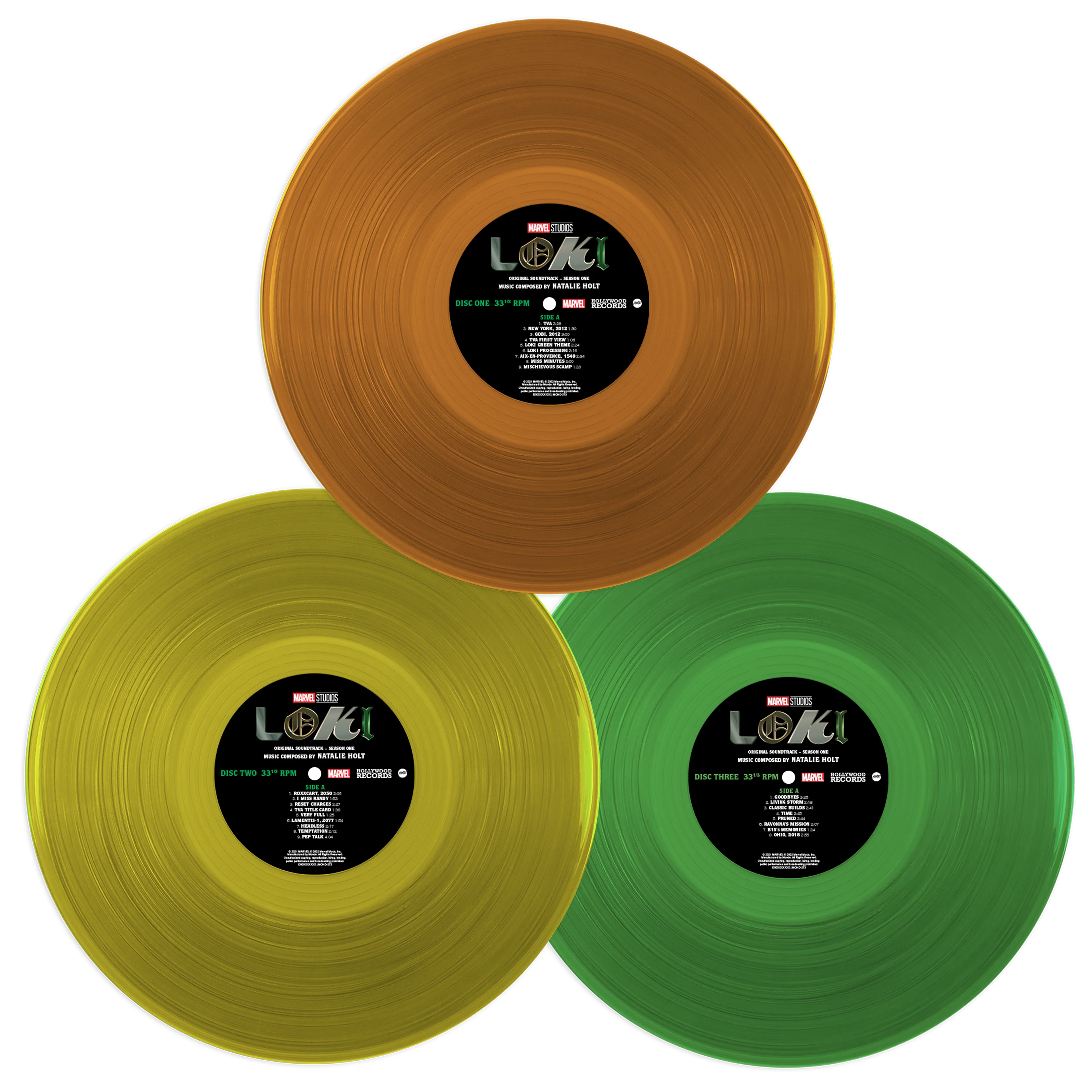Marvel's LOKI: Original Soundtrack - Season One 3XLP - Image 2