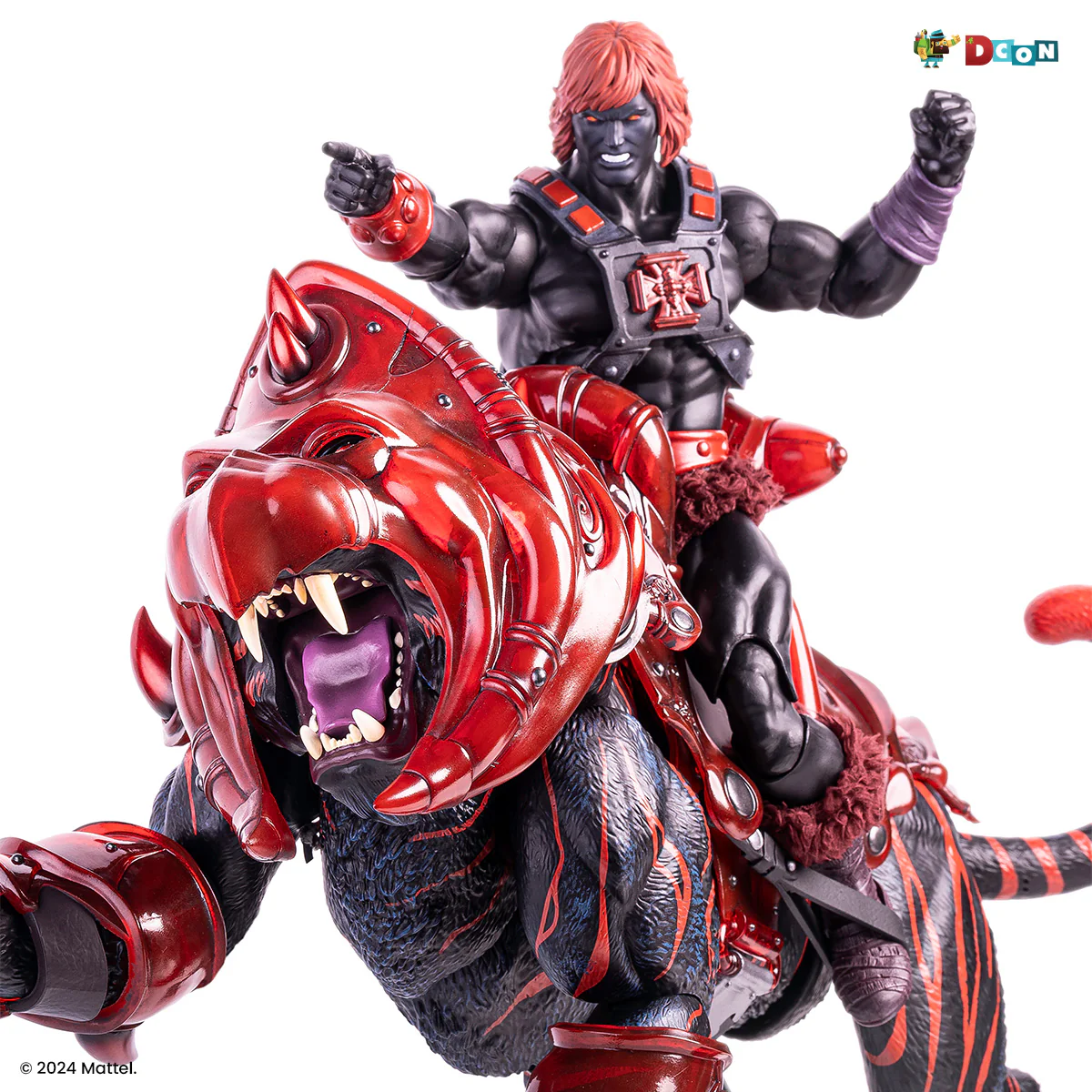 Masters of the Universe - Battle Cat 1/6 Scale Figure - Anti-Eternia Variant (Designer Con Exclusive) - Image 24