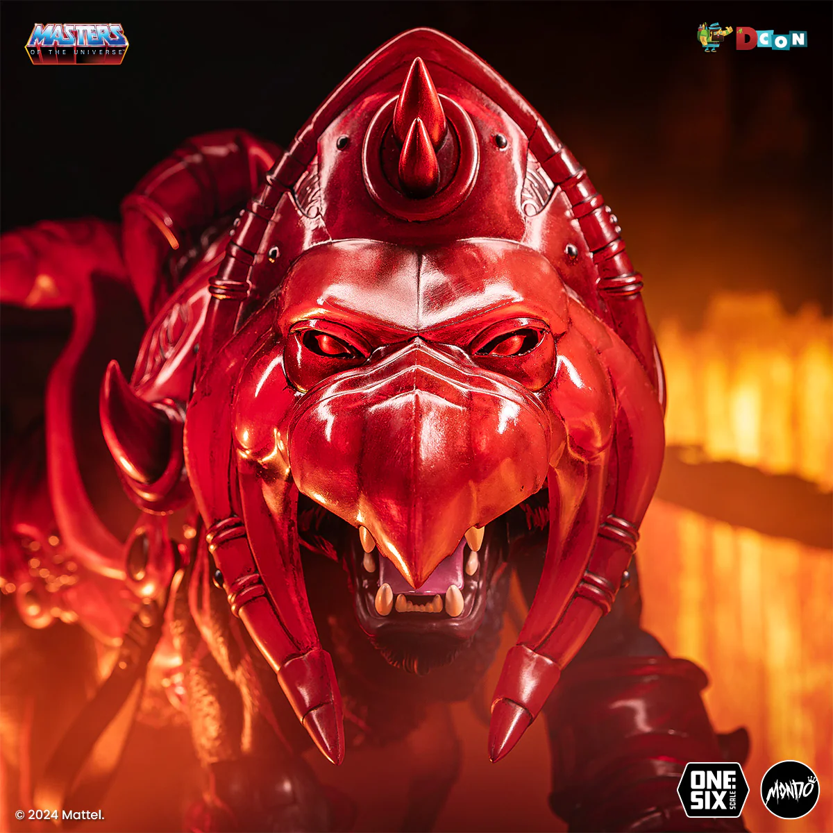 Masters of the Universe - Battle Cat 1/6 Scale Figure - Anti-Eternia Variant (Designer Con Exclusive) - Image 8