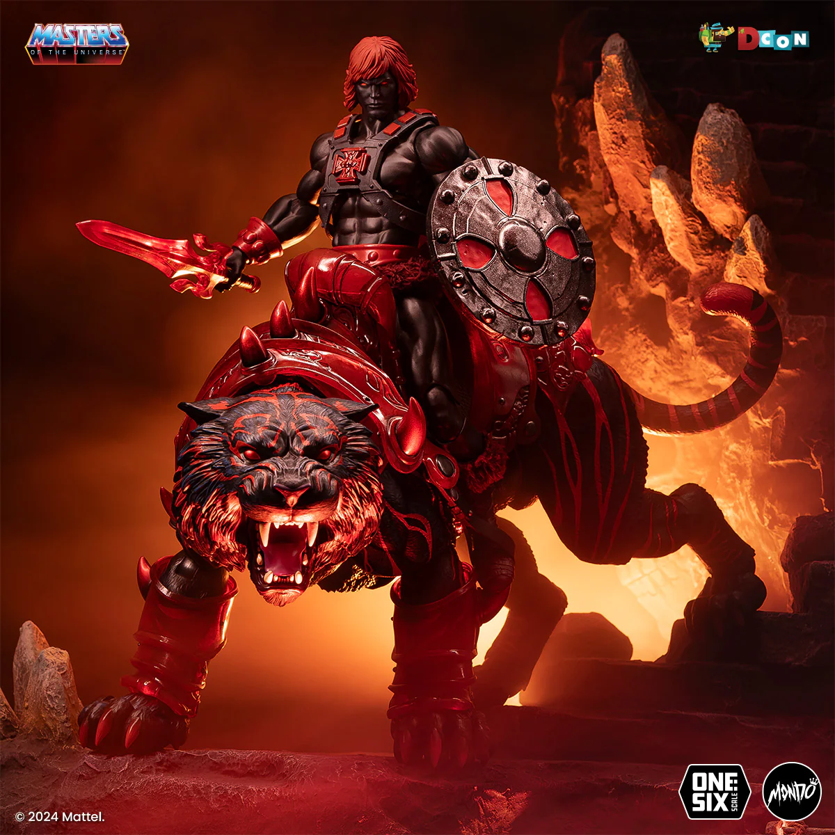 Masters of the Universe - Battle Cat 1/6 Scale Figure - Anti-Eternia Variant (Designer Con Exclusive) - Image 9
