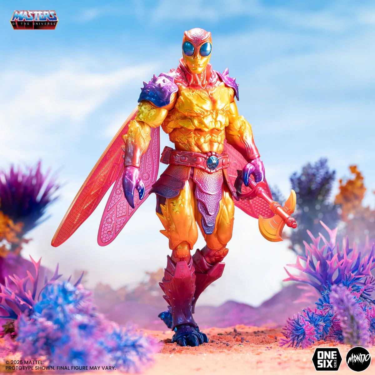 Masters of the Universe - Buzz-Off 1/6 Scale Figure - MOTUbi Variant - Image 17