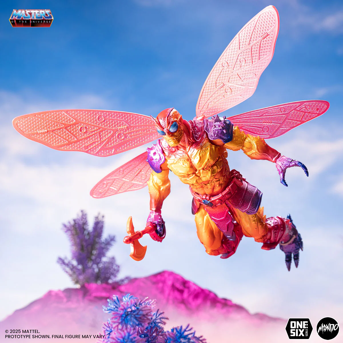 Masters of the Universe - Buzz-Off 1/6 Scale Figure - MOTUbi Variant - Image 8