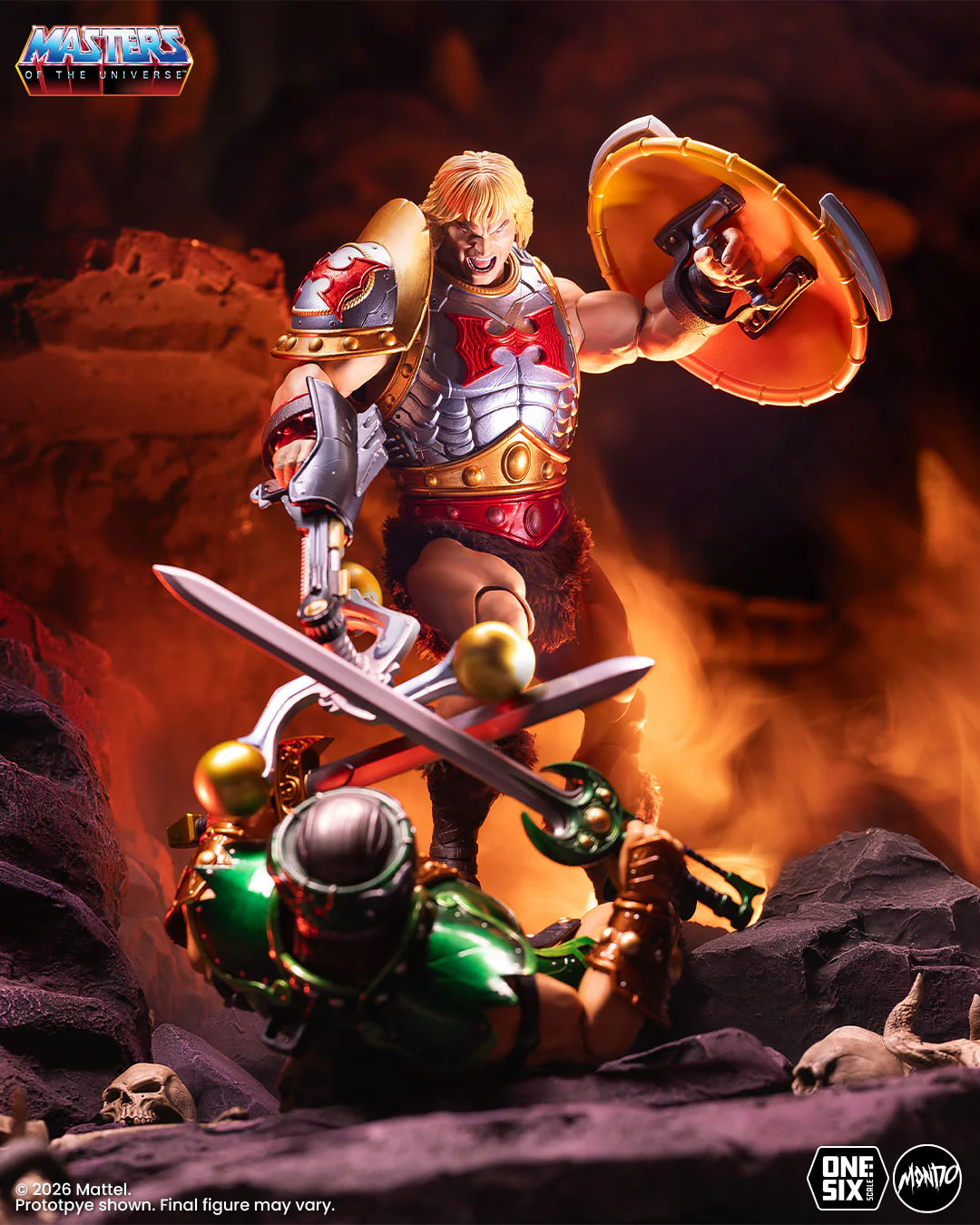 Masters of the Universe - He-Man Deluxe 2.0 1/6 Scale Figure - Timed Edition - Image 13