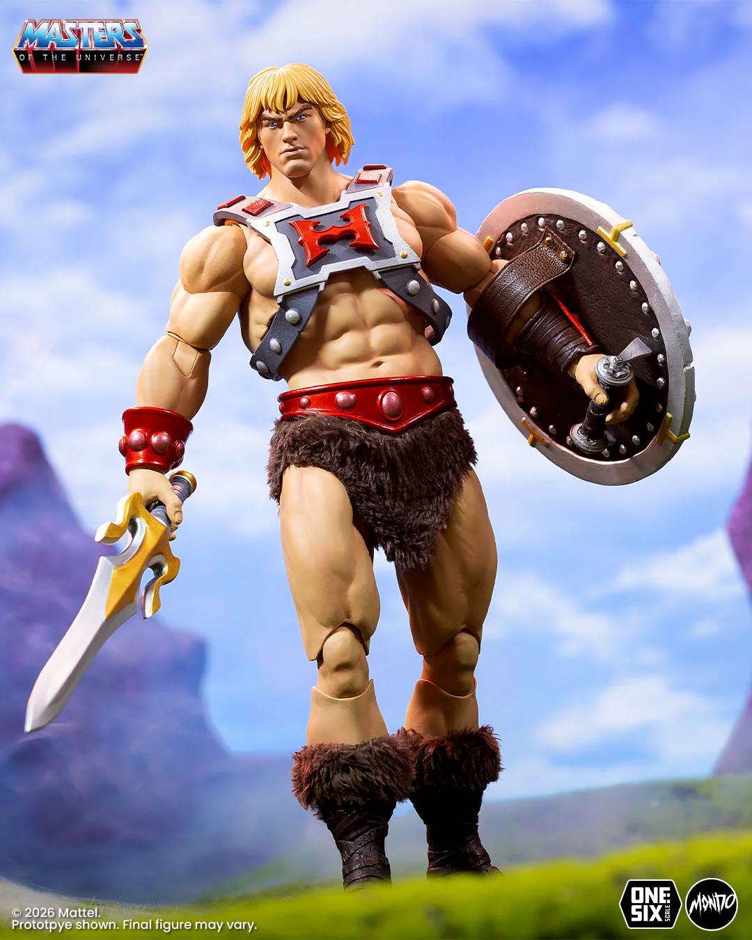 Masters of the Universe - He-Man Deluxe 2.0 1/6 Scale Figure - Timed Edition - Image 14