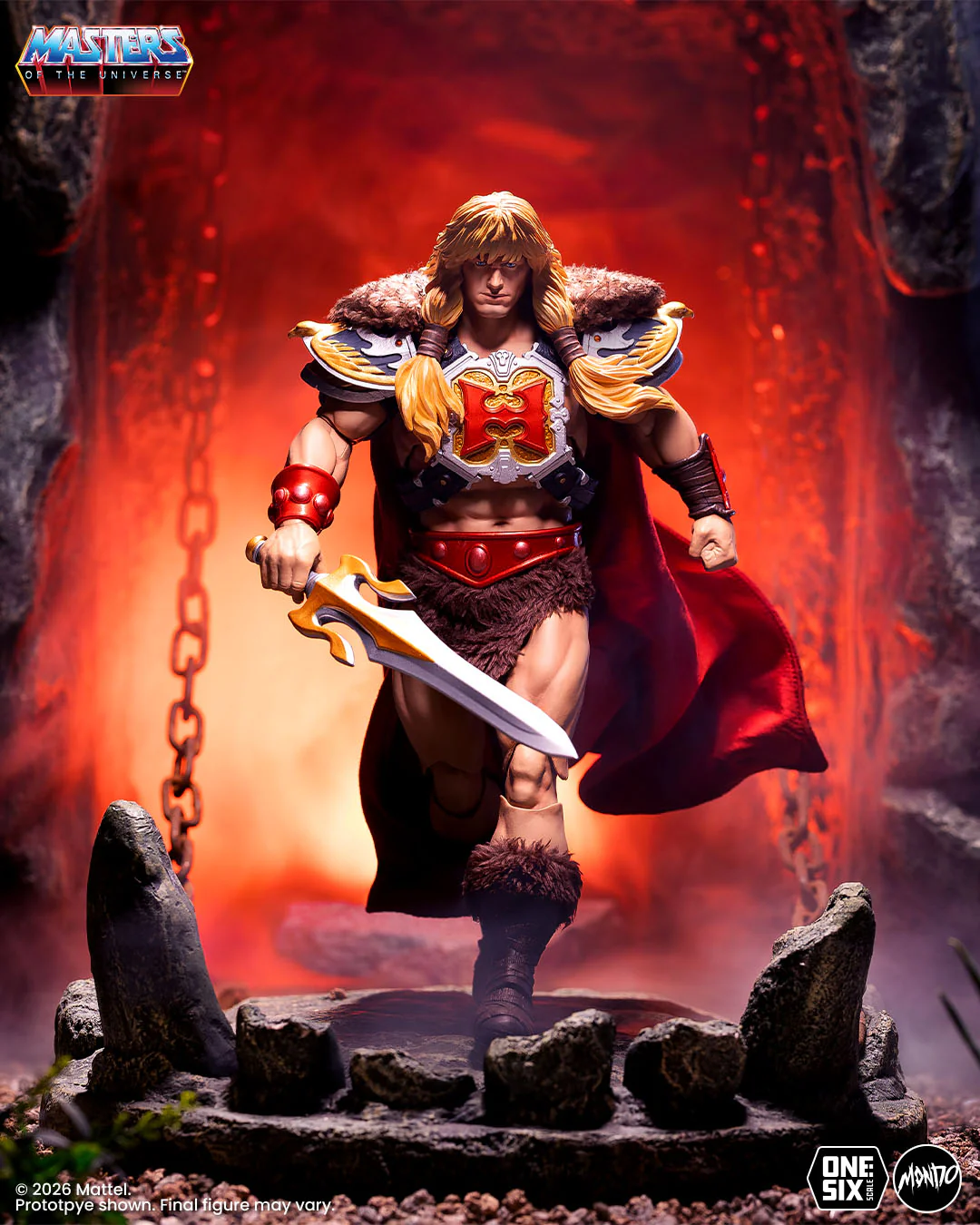 Masters of the Universe - He-Man Deluxe 2.0 1/6 Scale Figure - Timed Edition - Image 9