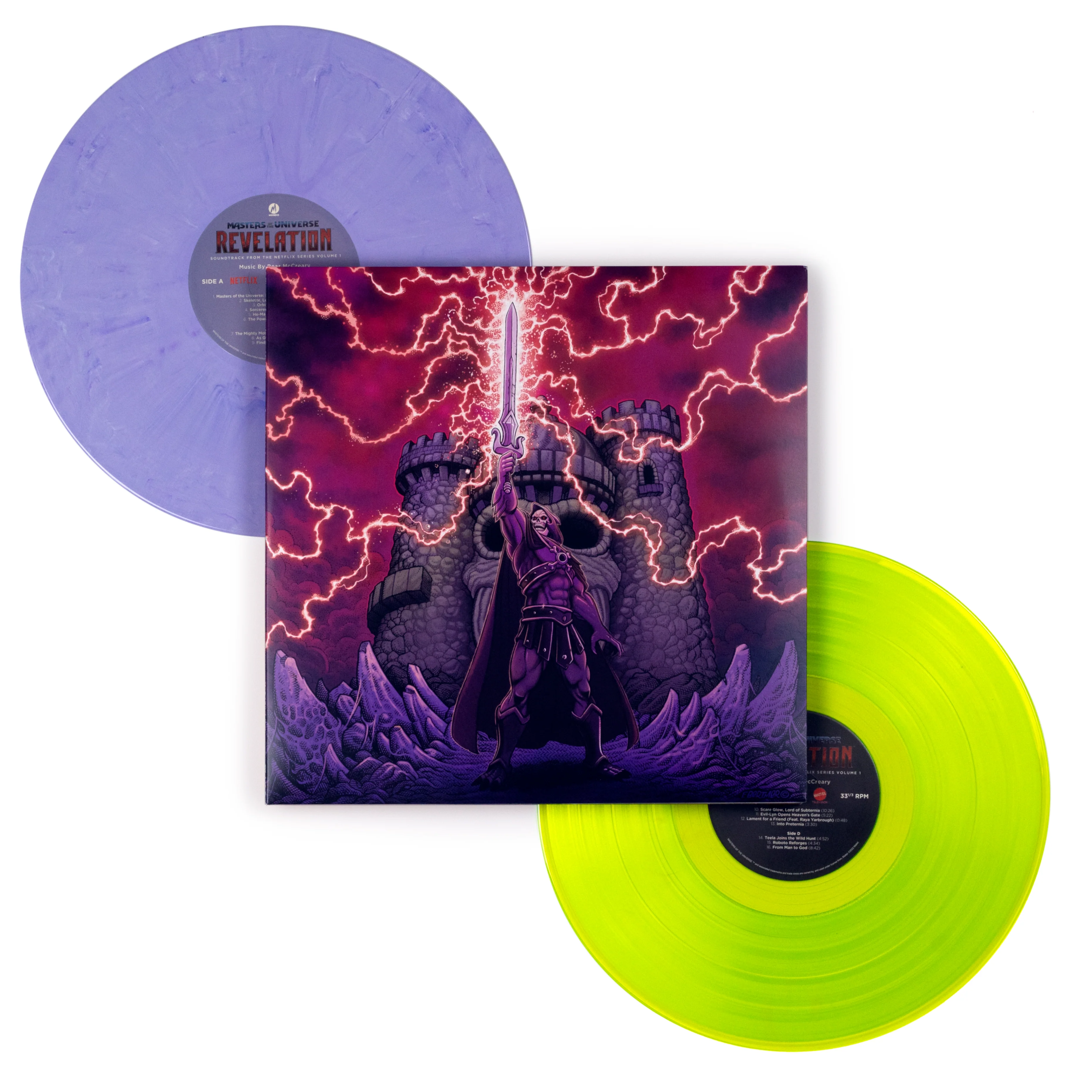 MOTU: Revelation - Netflix Original Series Soundtrack 2XLP - Vol. 1 - Image 6