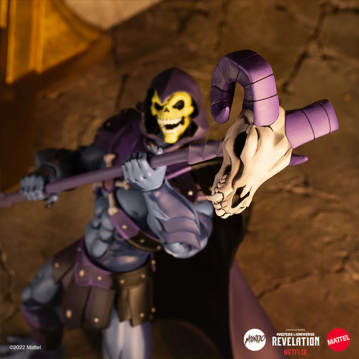 Masters of the Universe Revelation - Skeletor 1/6 Scale Figure SDCC Exclusive - Image 12