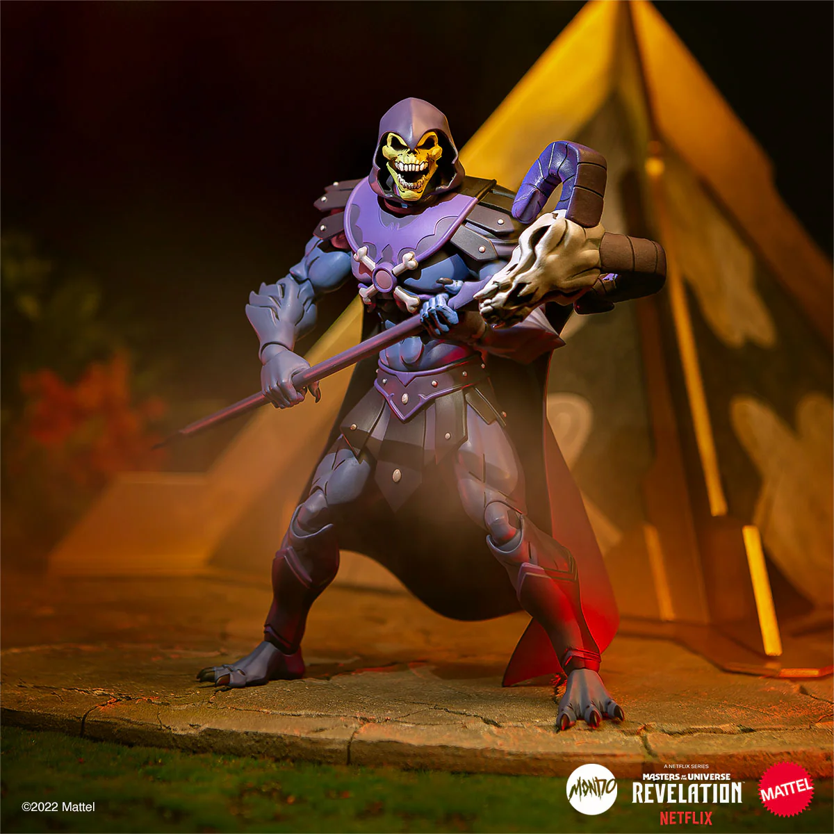 Masters of the Universe Revelation - Skeletor 1/6 Scale Figure SDCC Exclusive - Image 6
