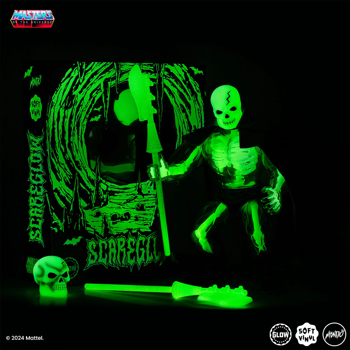 Masters of the Universe - Scareglow Soft Vinyl Figure - Timed Edition - Image 7