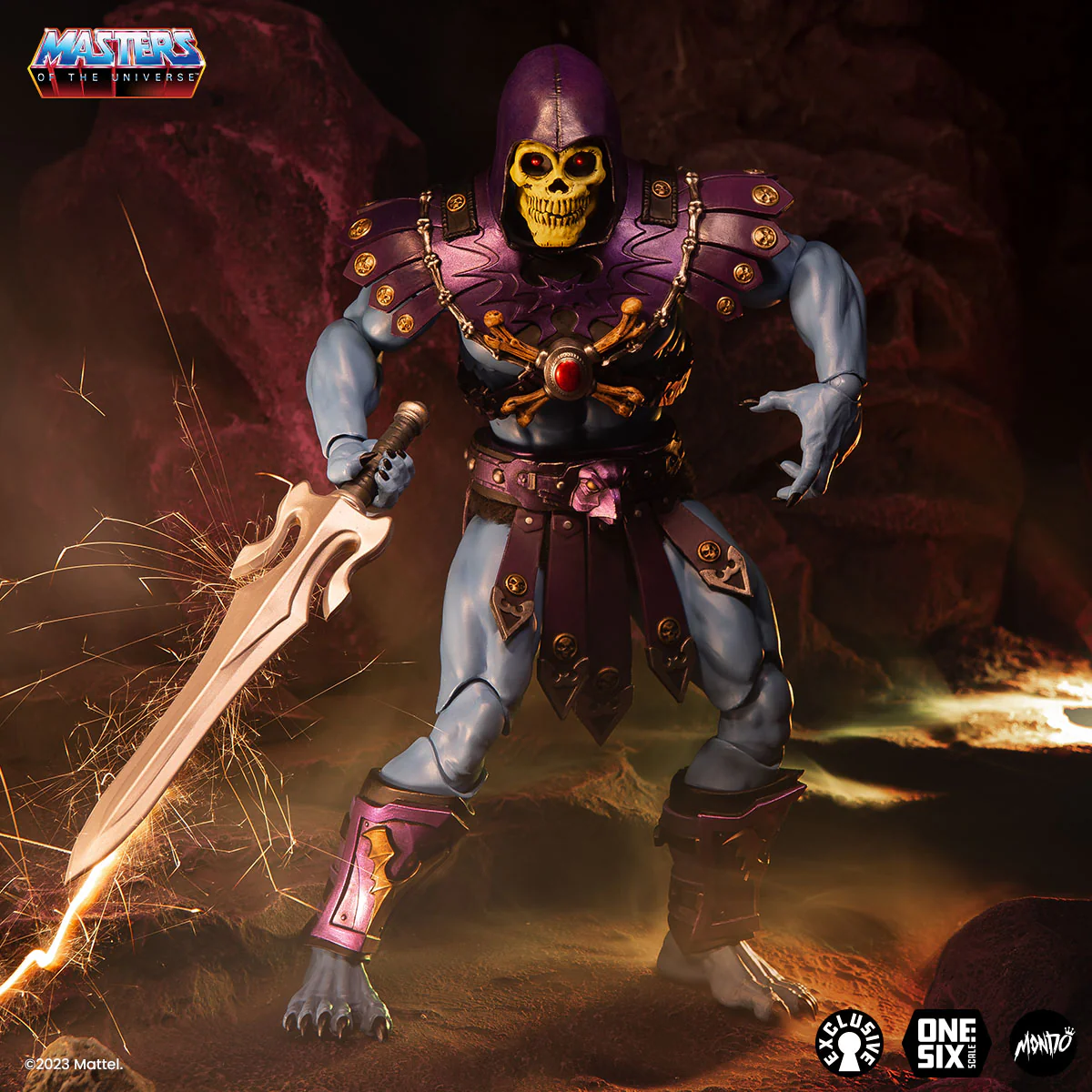 Masters of the Universe: Skeletor Deluxe 1/6 Scale Figure - Timed Edition - Image 15