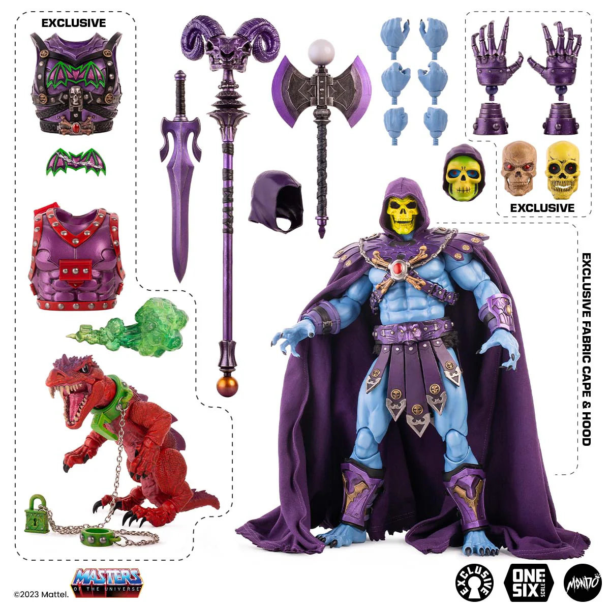Masters of the Universe: Skeletor Deluxe 1/6 Scale Figure - Timed Edition - Image 3