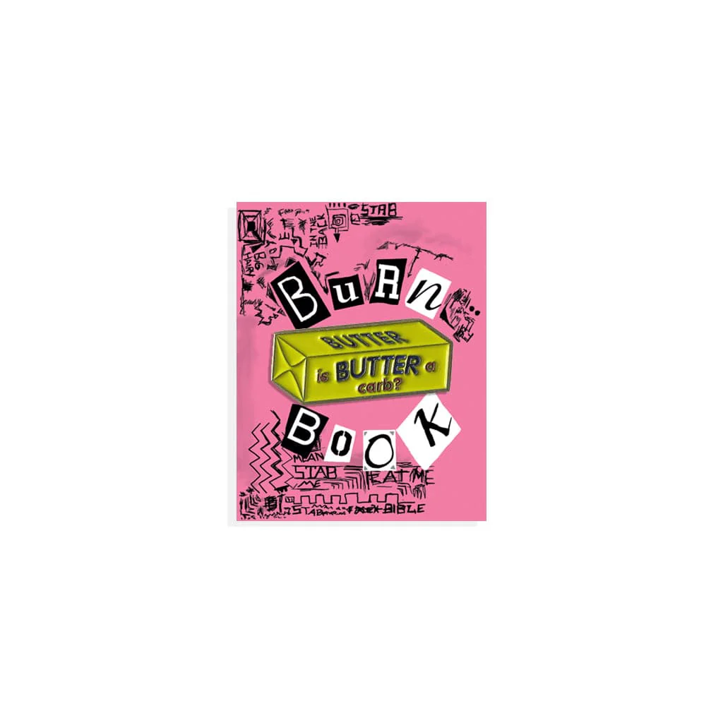 Mean Girls – "Is Butter a Carb?" Enamel Pin - Image 2