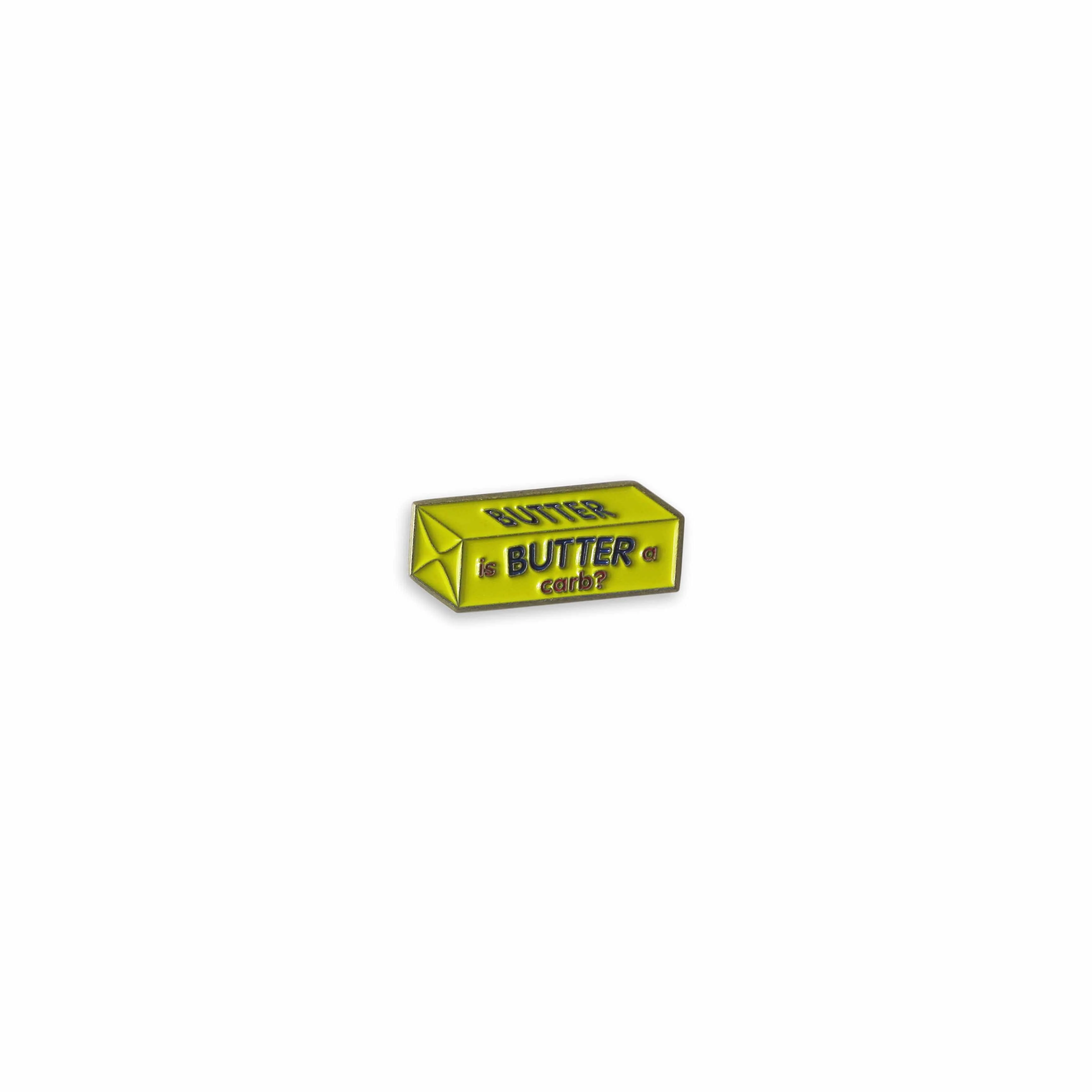 Mean Girls – "Is Butter a Carb?" Enamel Pin - Image 3