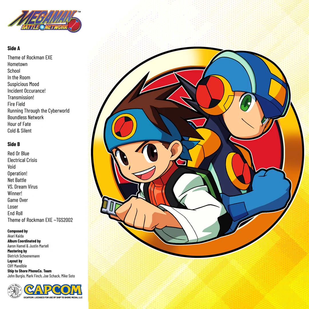 Mega Man Battle Network - Original Video Game Soundtrack LP Mondo Exclusive - Image 4