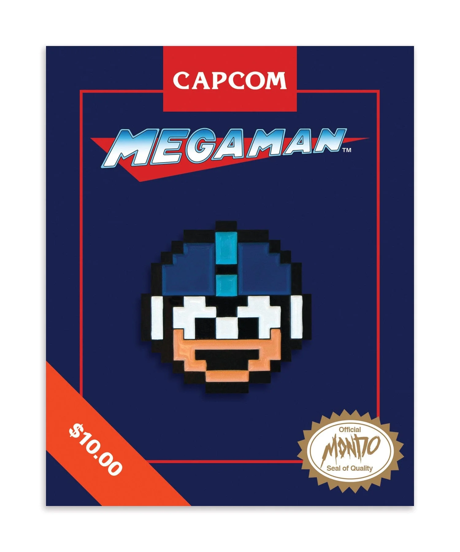 Mega Man 1-Up Enamel Pin