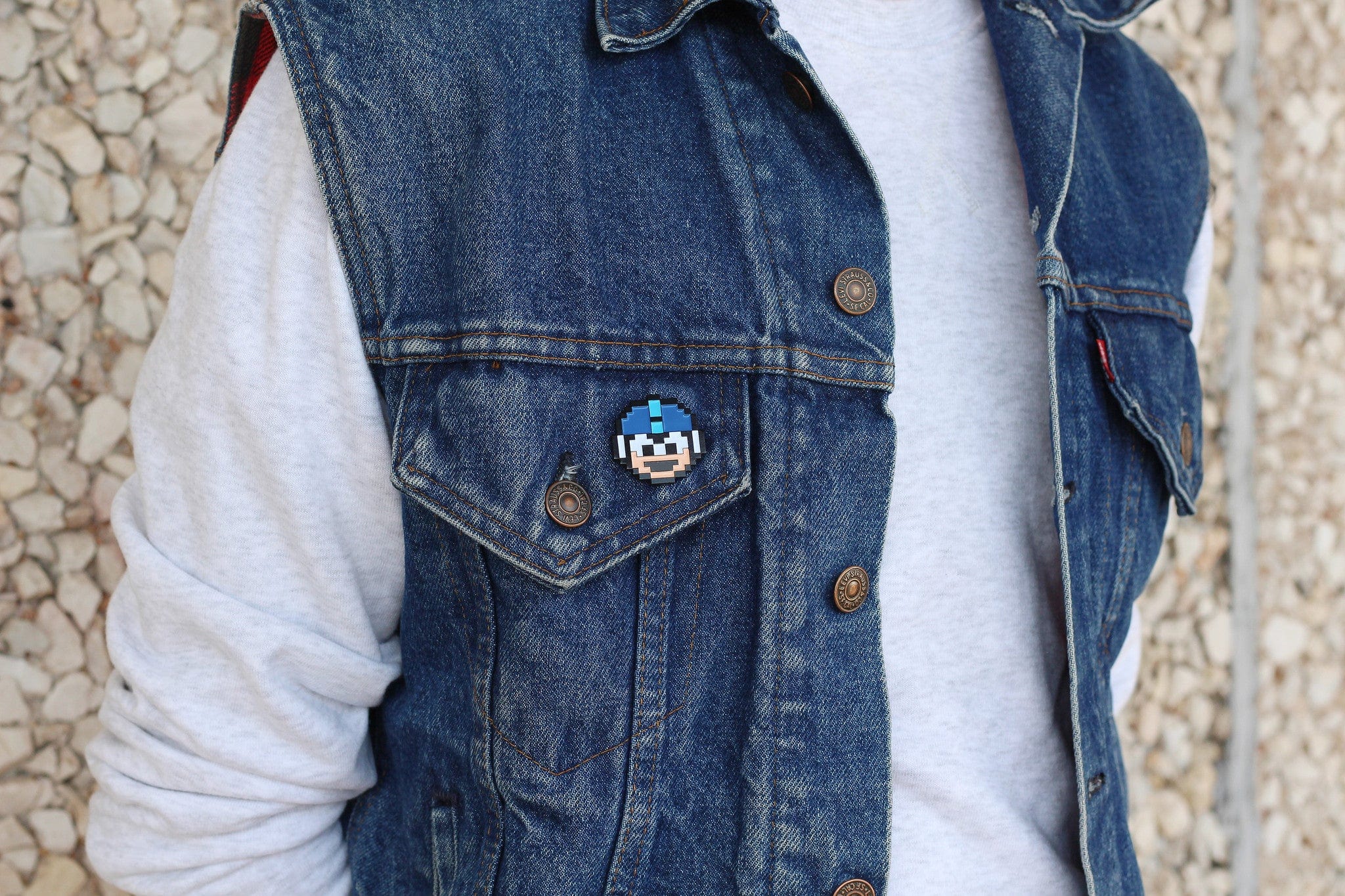 Mega Man 1-Up Enamel Pin - Image 3