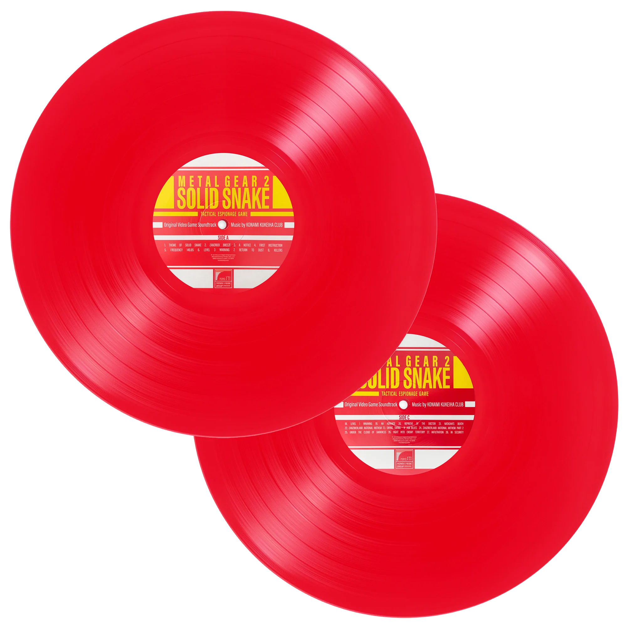 Metal Gear 2: Solid Snake - Original Video Game Soundtrack 2XLP - Image 2