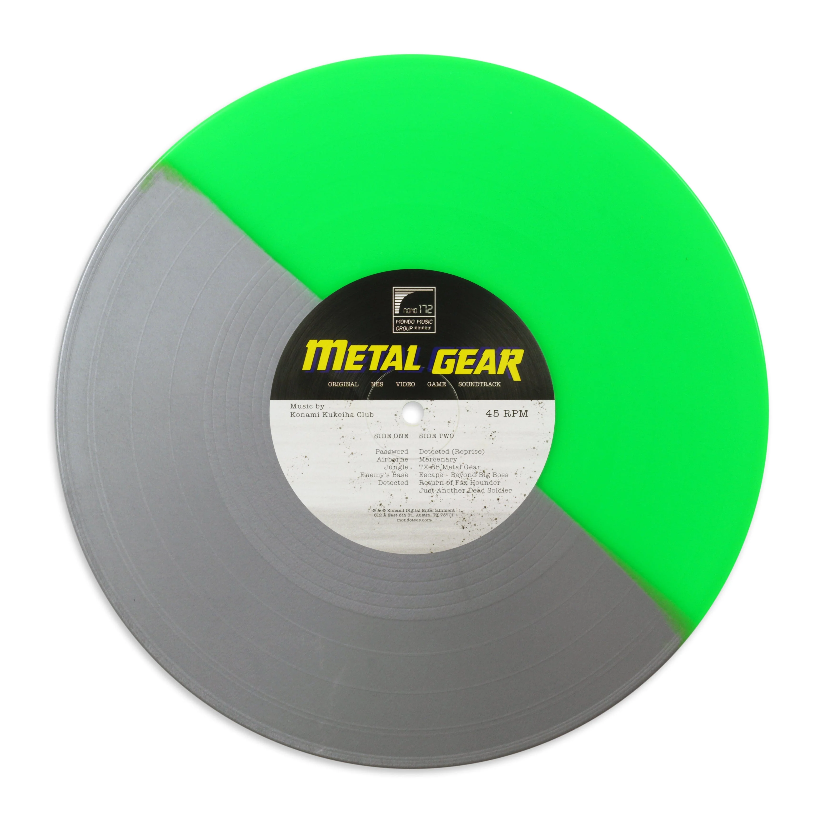 Metal Gear – Original NES Video Game Soundtrack 10" - Image 2