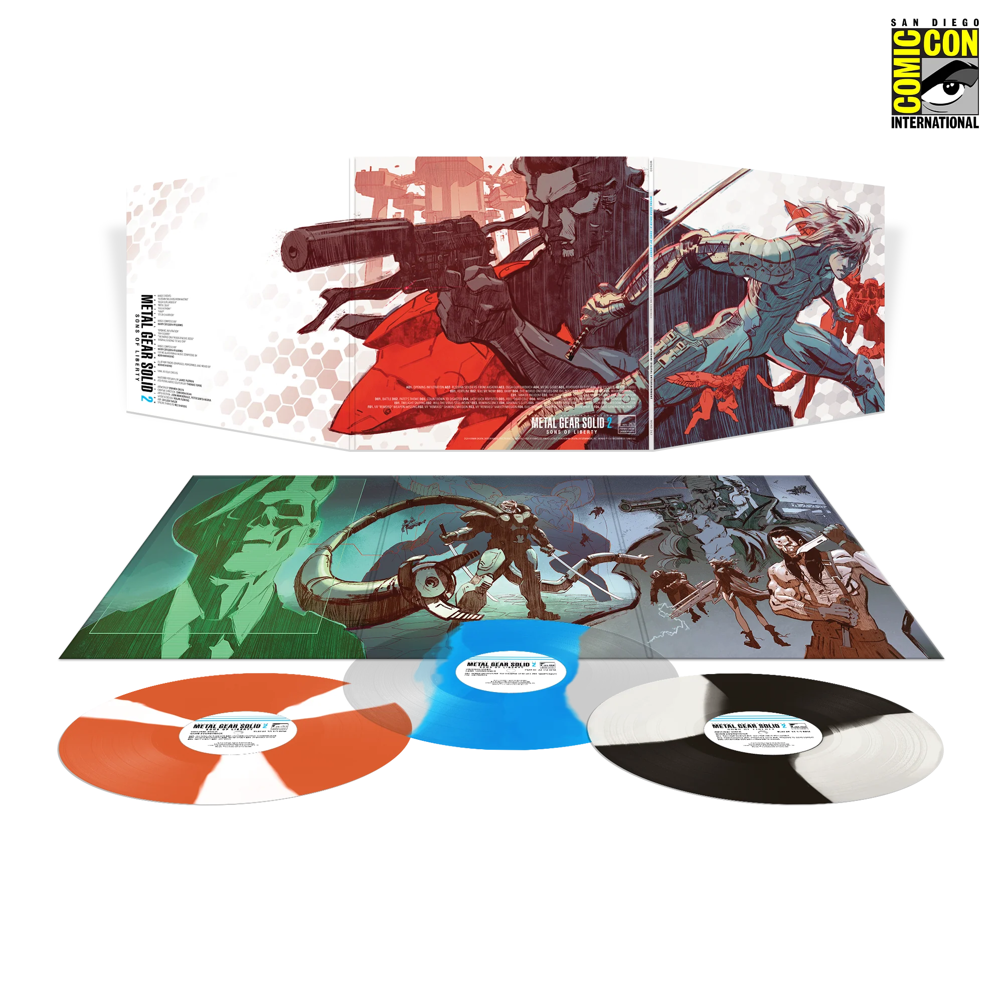 Metal Gear Solid 2: Sons of Liberty - Original Video Game Soundtrack (SDCC 2024 Exclusive) - Image 3