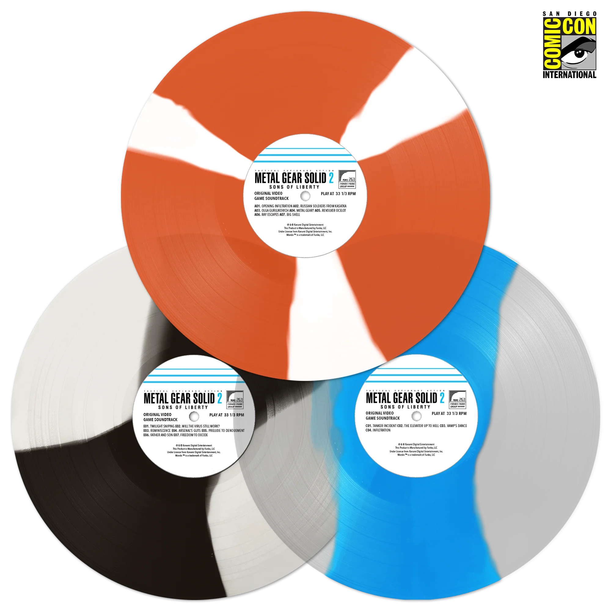 Metal Gear Solid 2: Sons of Liberty - Original Video Game Soundtrack (SDCC 2024 Exclusive) - Image 4