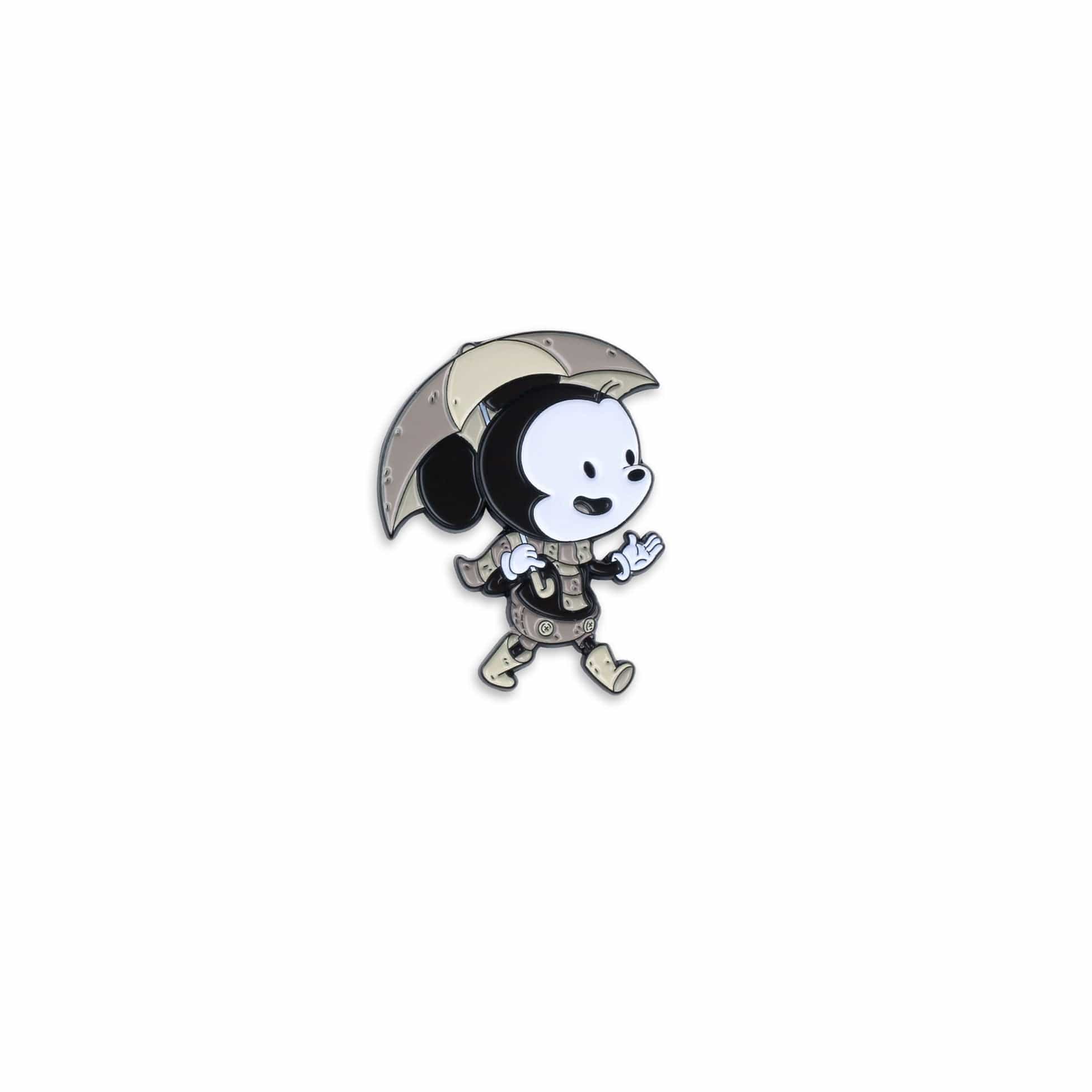 Mickey Mouse (Silver Screen) Enamel Pin - Image 2