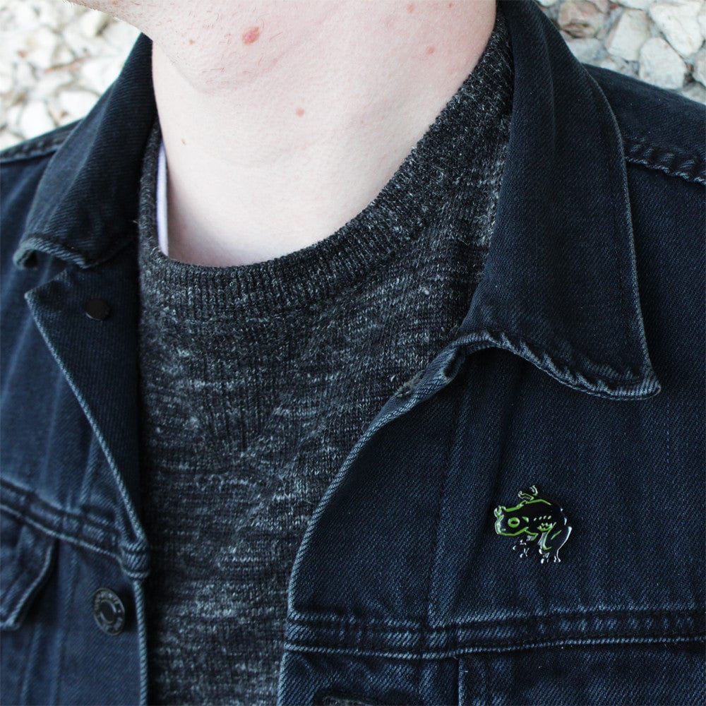 Mike Mignola's Frog Enamel Pin - Image 2