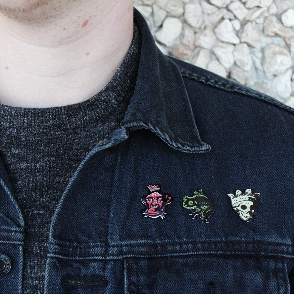 Mike Mignola's Frog Enamel Pin - Image 3