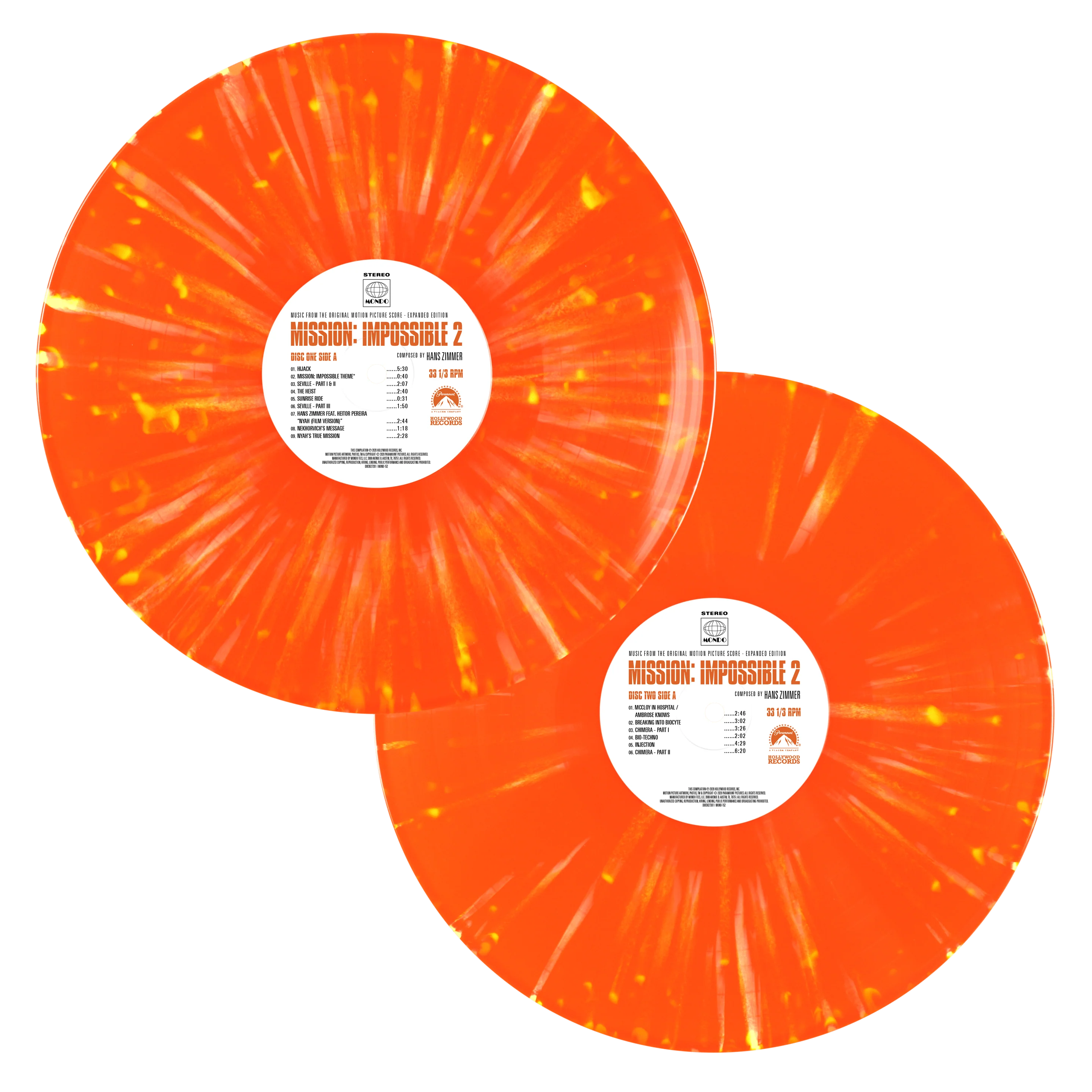 Mission: Impossible 2 - Music From The Motion Picture Score Expanded Edition 2XLP - Image 2