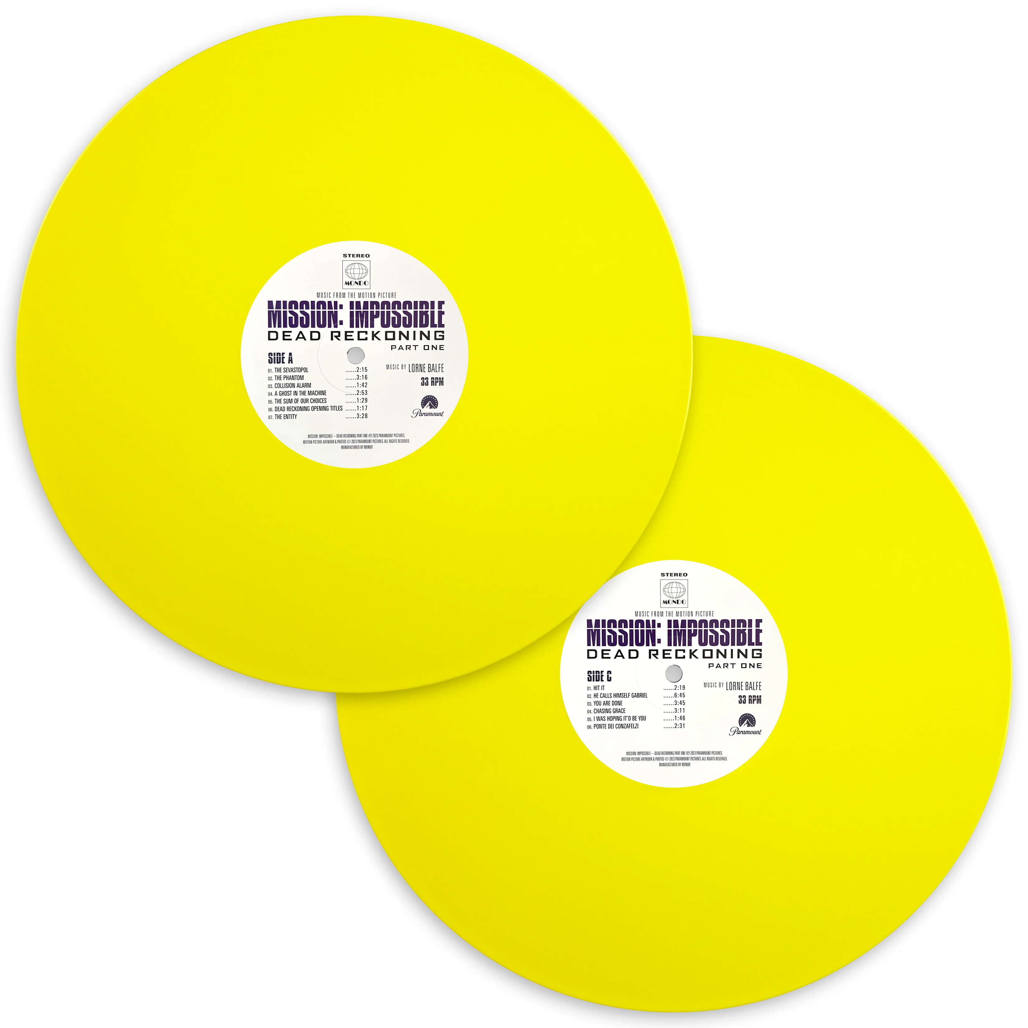 Mission: Impossible - Dead Reckoning Part One - Original Soundtrack 2XLP - Image 3