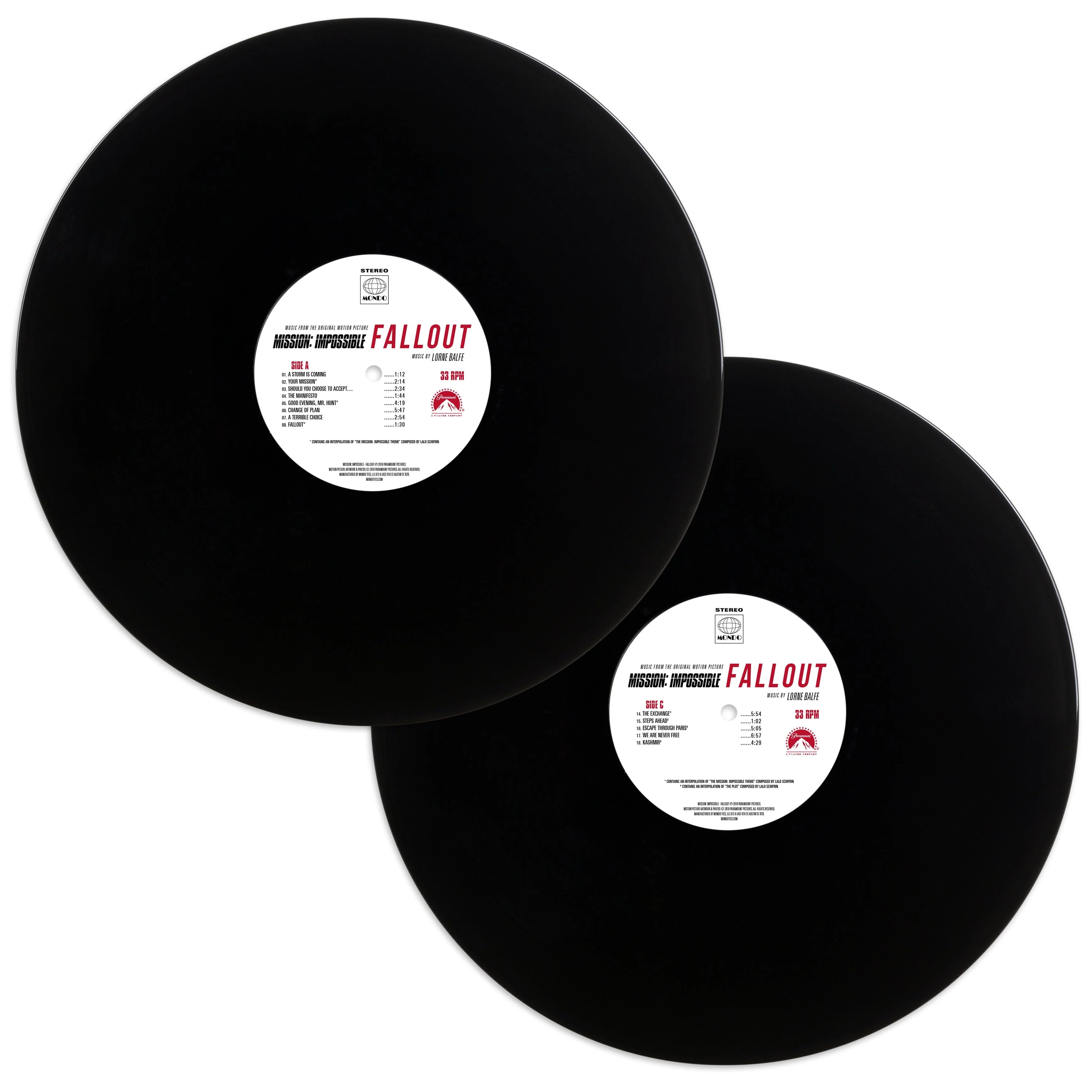 Mission: Impossible – Fallout – Music From The Original Motion Picture 2XLP - Image 10