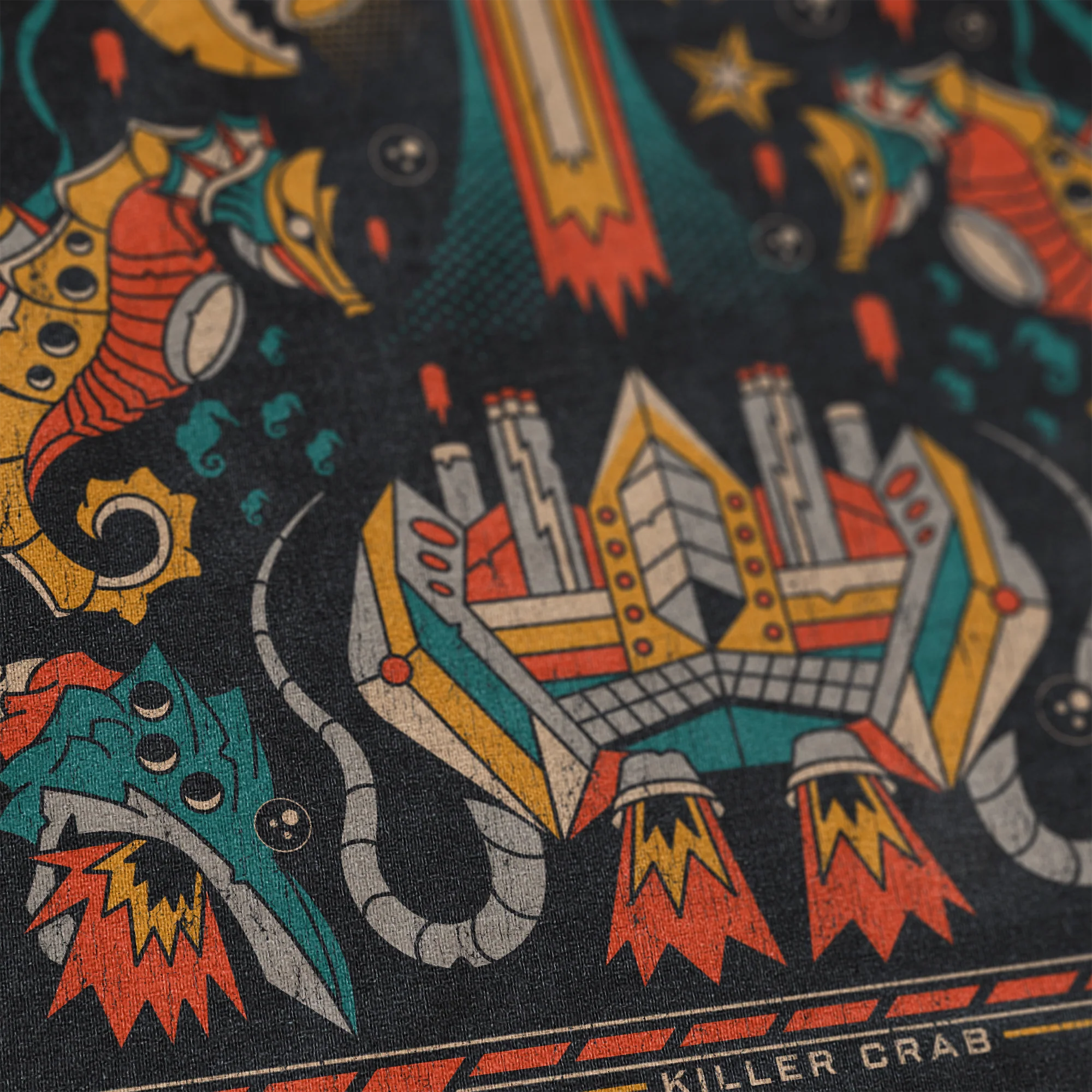 Mondo Boss Fight - Killer Crab T-Shirt - Image 3