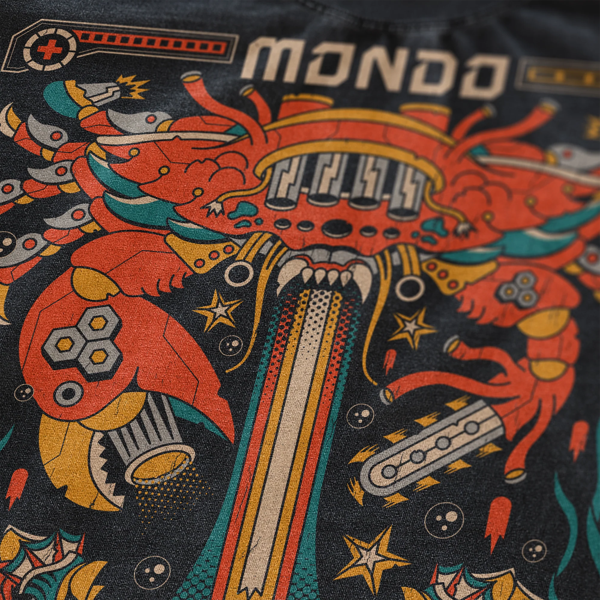 Mondo Boss Fight - Killer Crab T-Shirt - Image 4