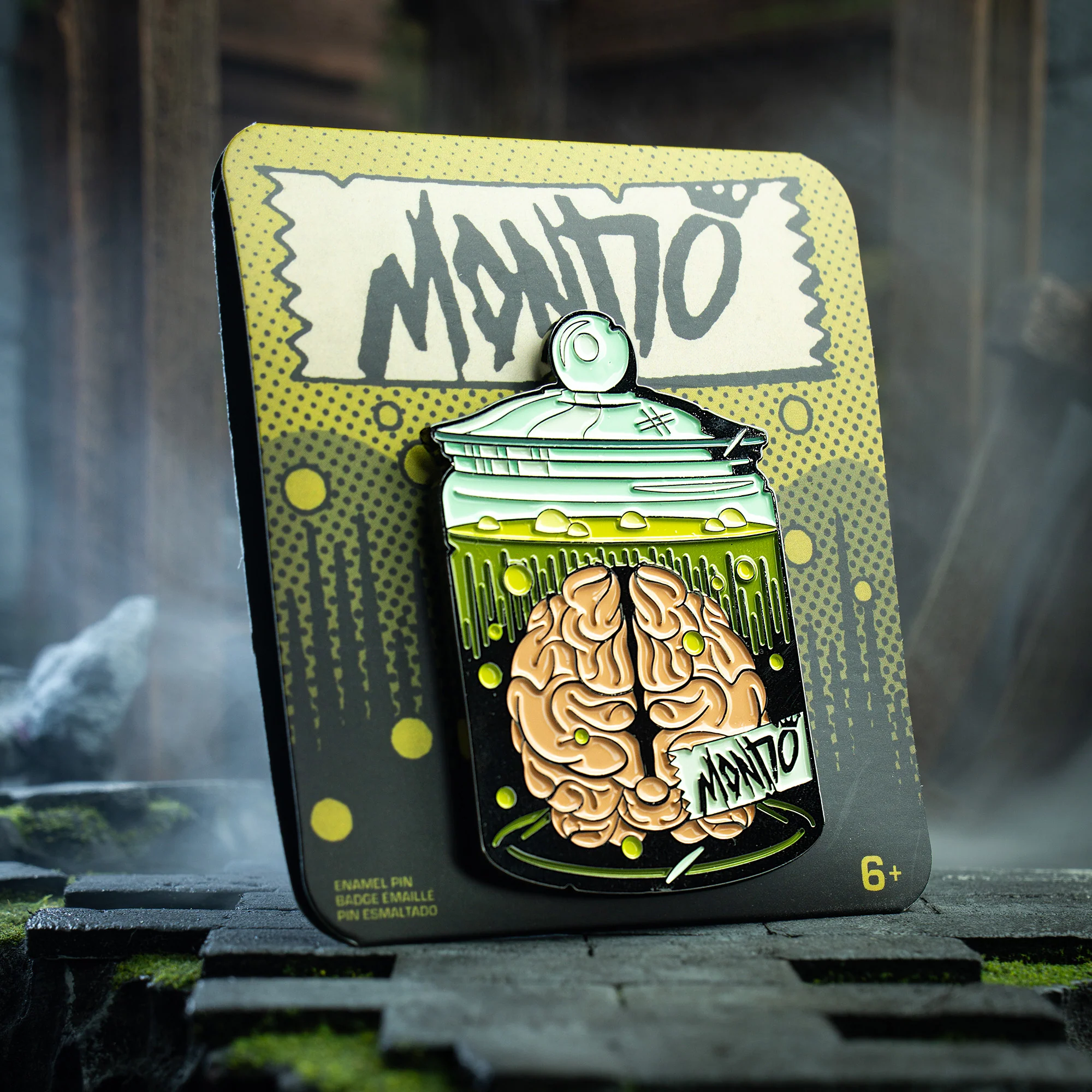 Mondo Pickled Brain Enamel Pin - Image 10