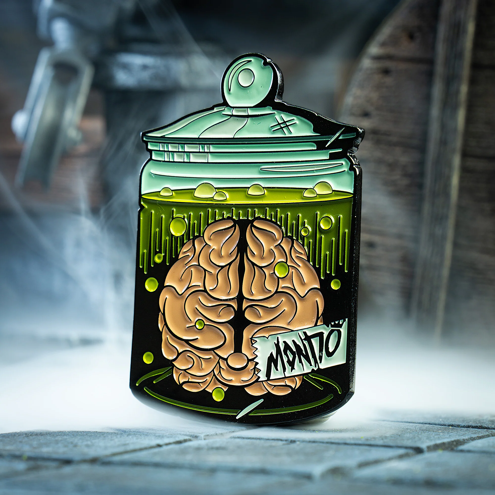 Mondo Pickled Brain Enamel Pin - Image 12