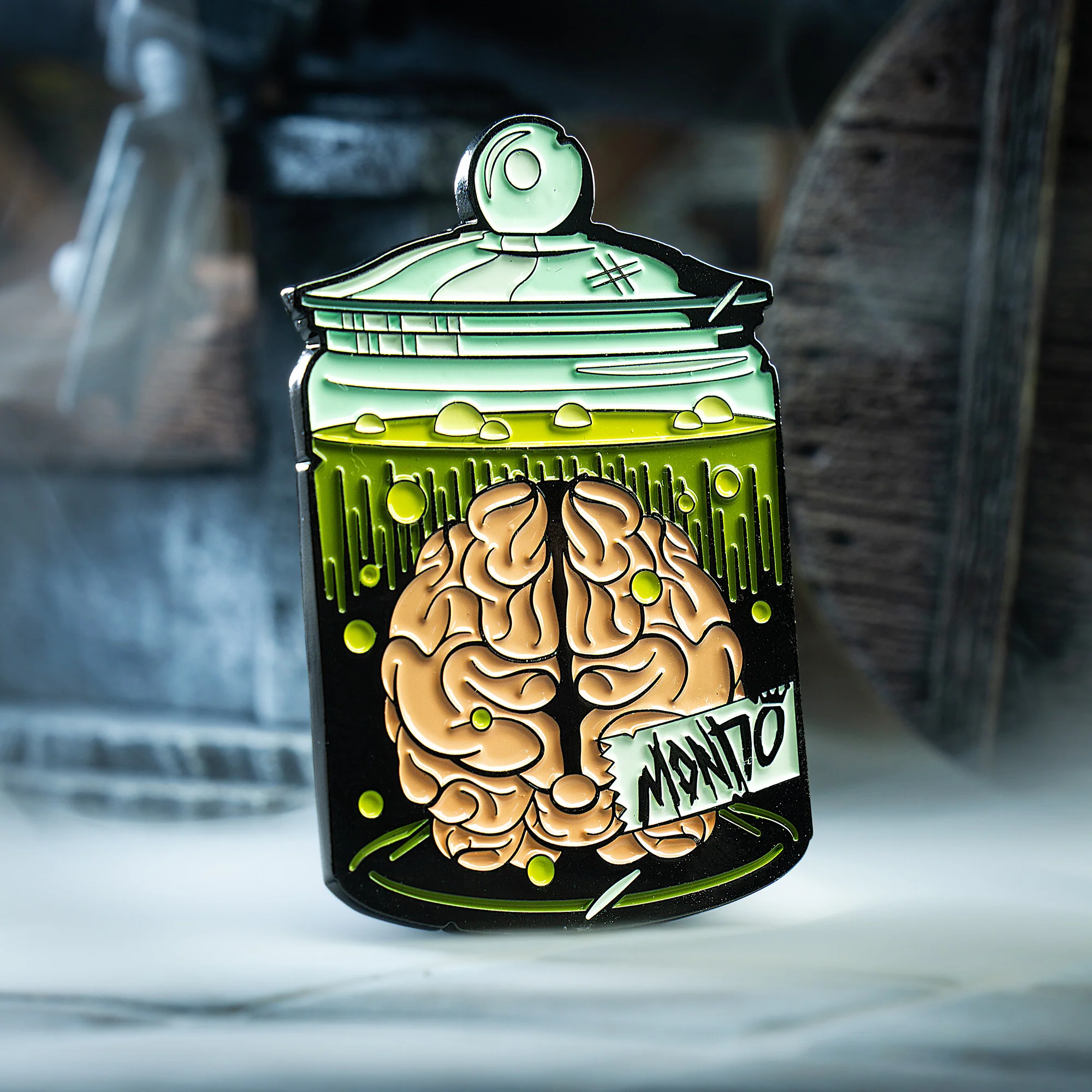 Mondo Pickled Brain Enamel Pin - Image 13