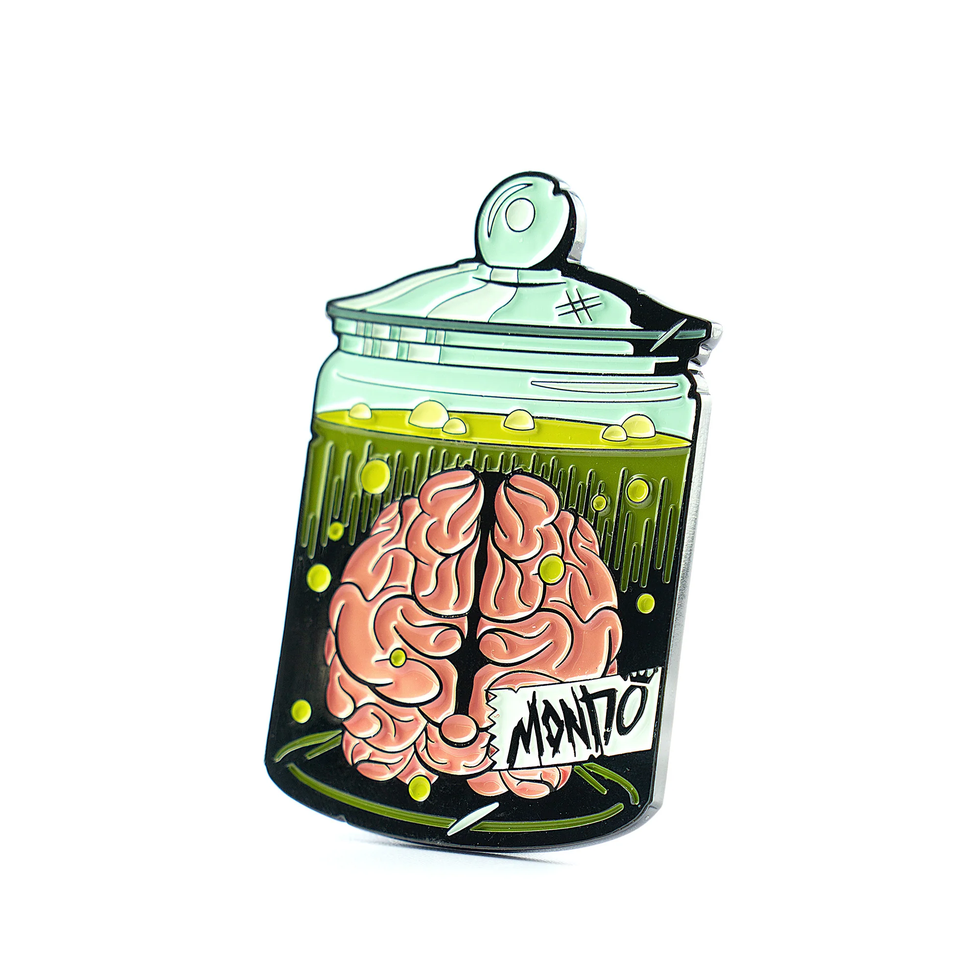 Mondo Pickled Brain Enamel Pin - Image 16