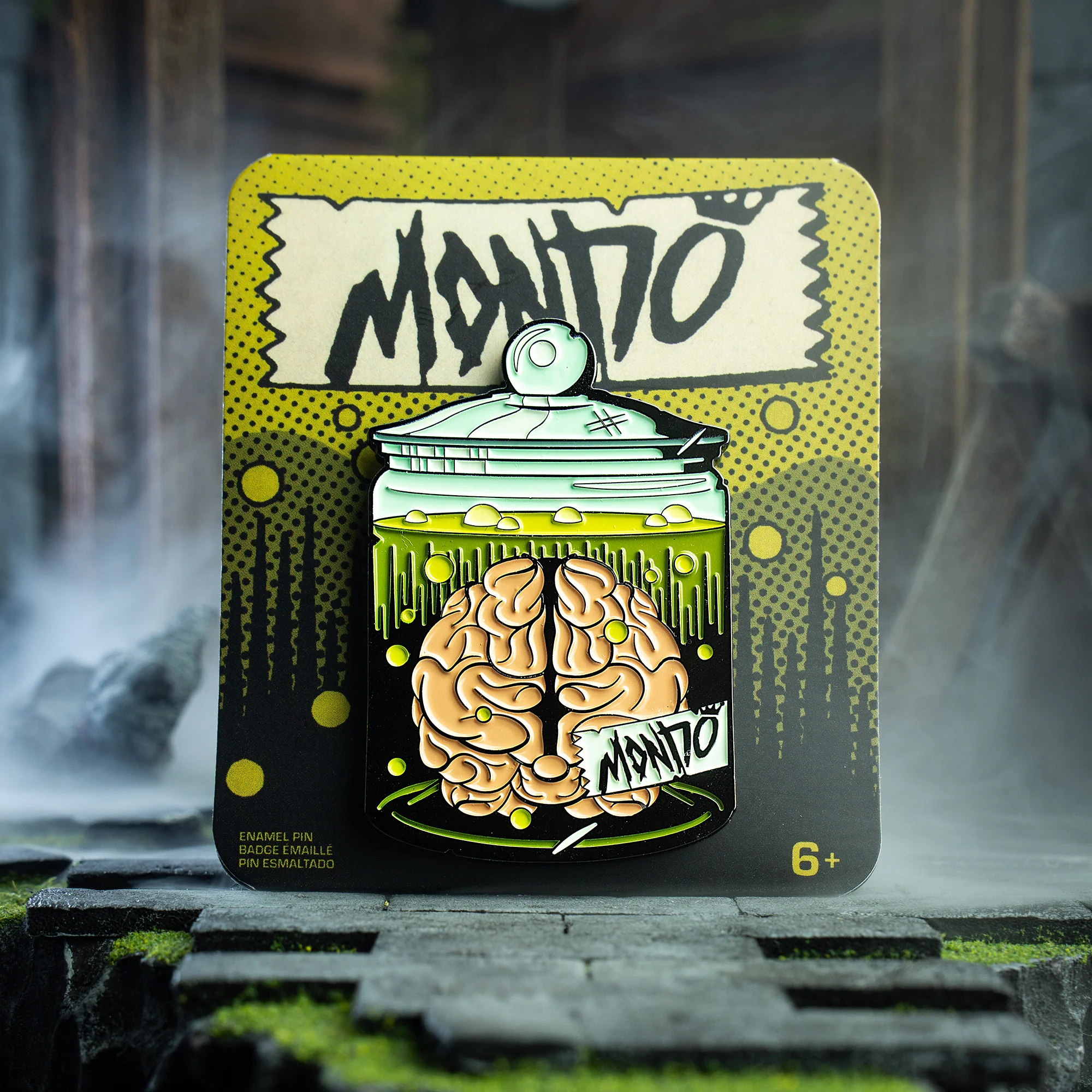 Mondo Pickled Brain Enamel Pin - Image 8