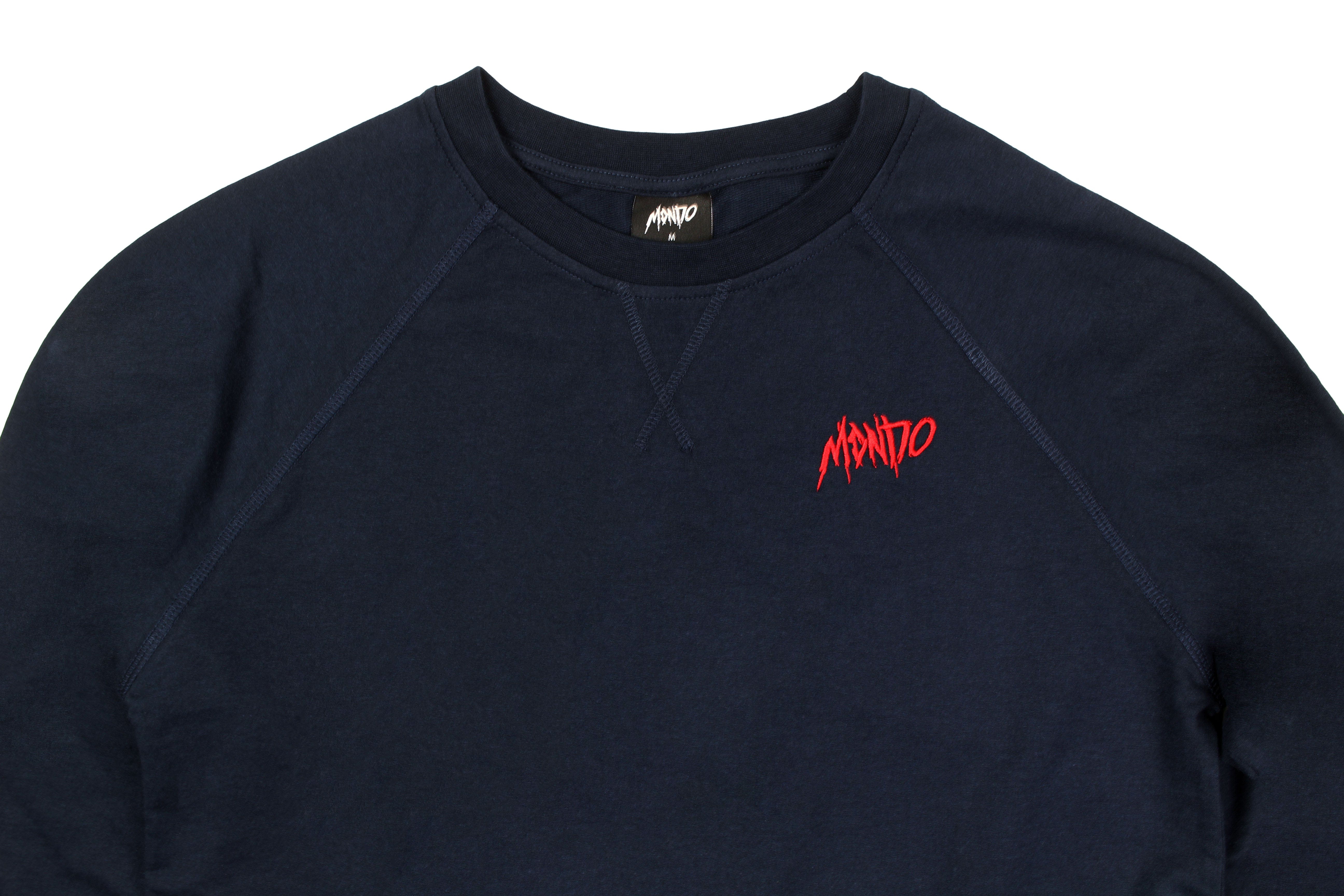 Mondo Thrasher Embroidered Crew Neck Sweatshirt - Image 7