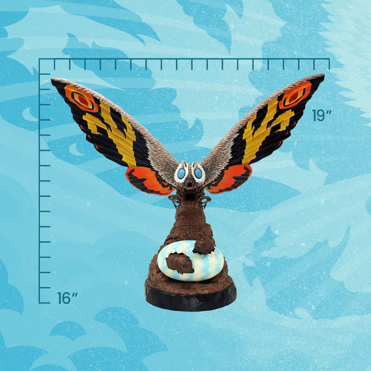 Mothra: Tokyo SOS Premium Scale Statue - Limited Edition - Image 3