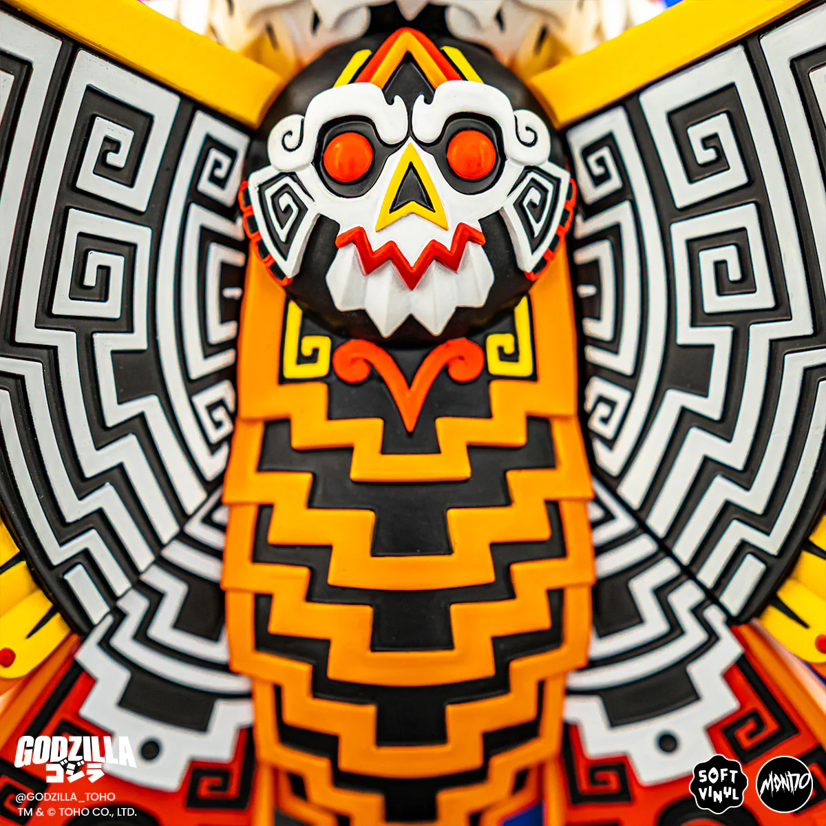 Mothra - Vinyl Designer Figure by Urban Aztec - Timed Edition - Image 13