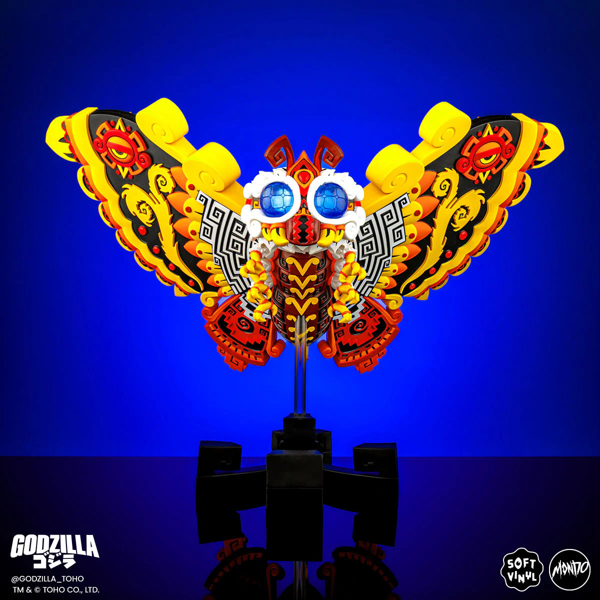 Mothra - Vinyl Designer Figure by Urban Aztec - Timed Edition - Image 4