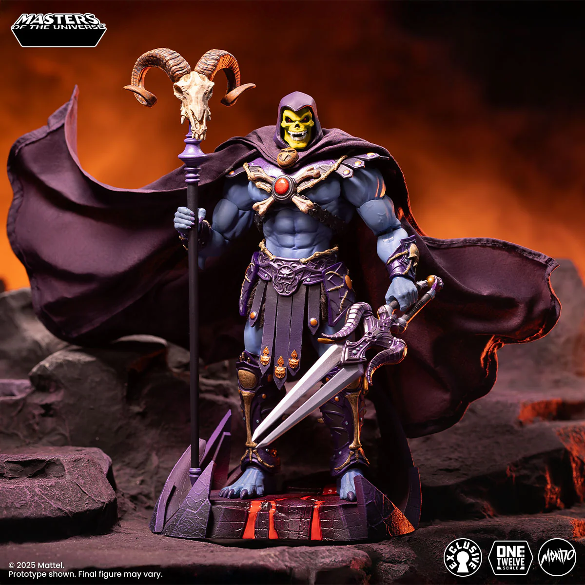 MOTU200X - Skeletor 1/12 Scale Figure - Timed Edition - Image 7
