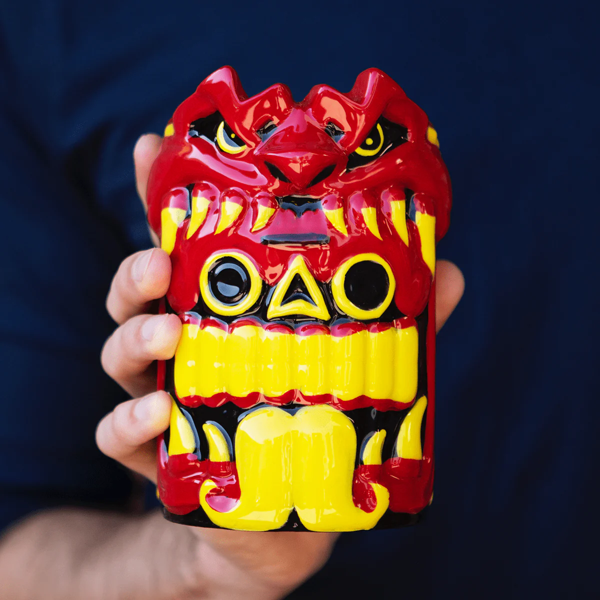 Mouth of the Serpent Designer Series Tiki Mug (Emperor's Blood) - Image 3