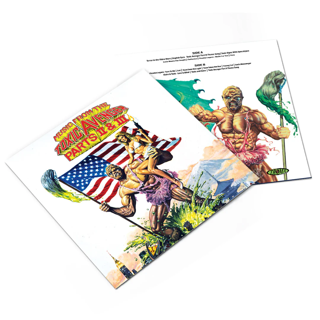 Music From The Toxic Avenger pt II & III LP - Image 4