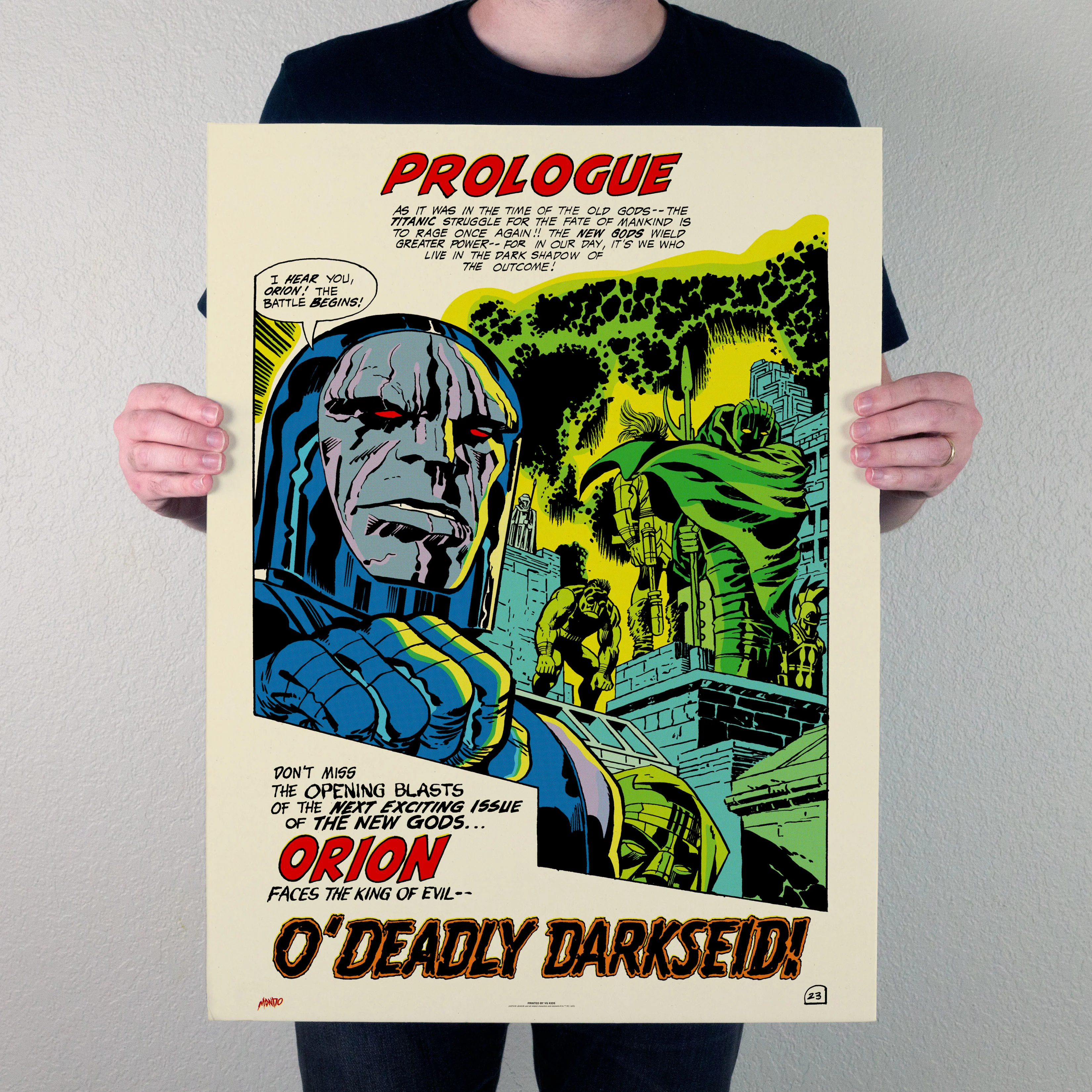New Gods #1: "O' Deadly Darkseid!" Poster - Image 4