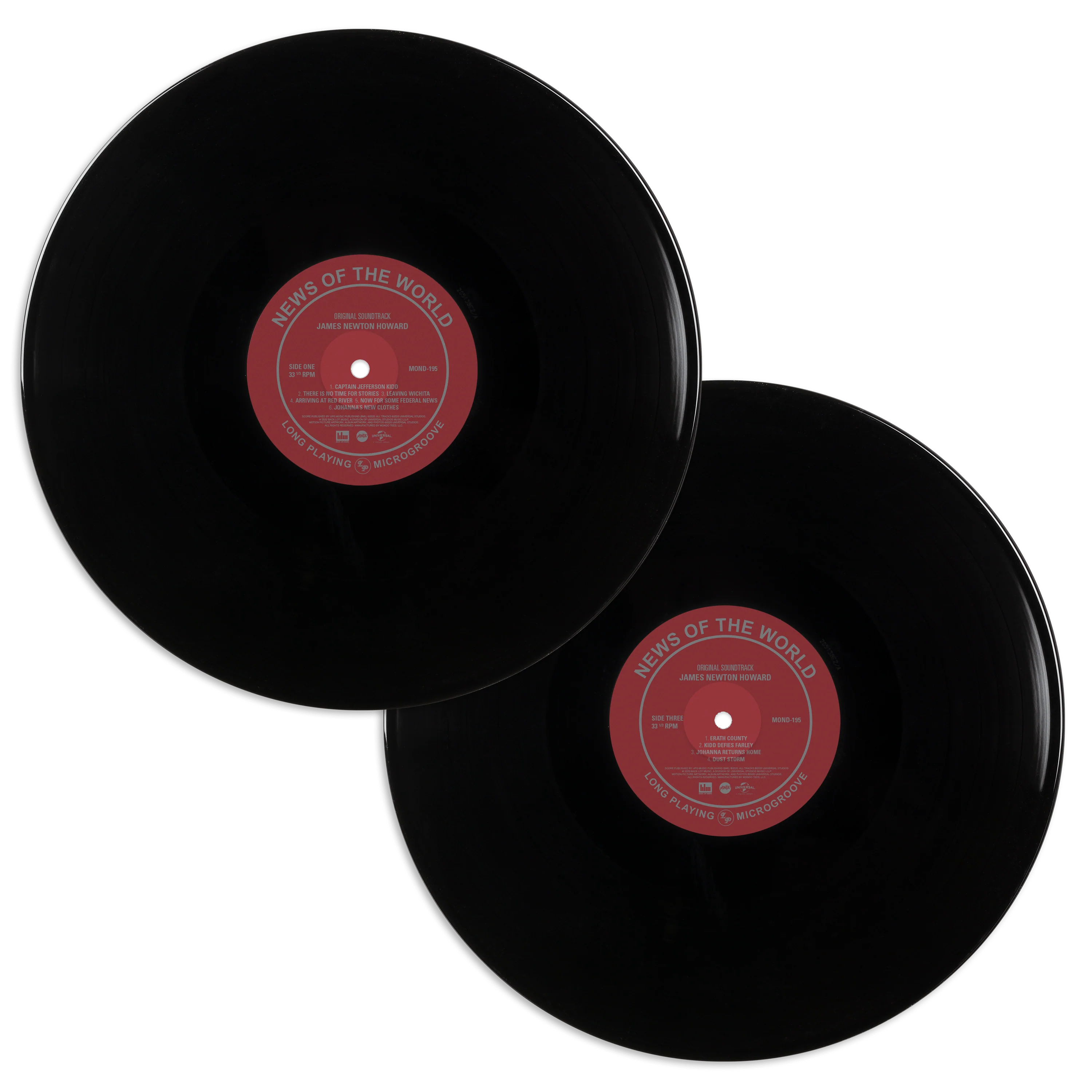 News Of The World - Original Motion Picture Soundtrack 2XLP - Image 2