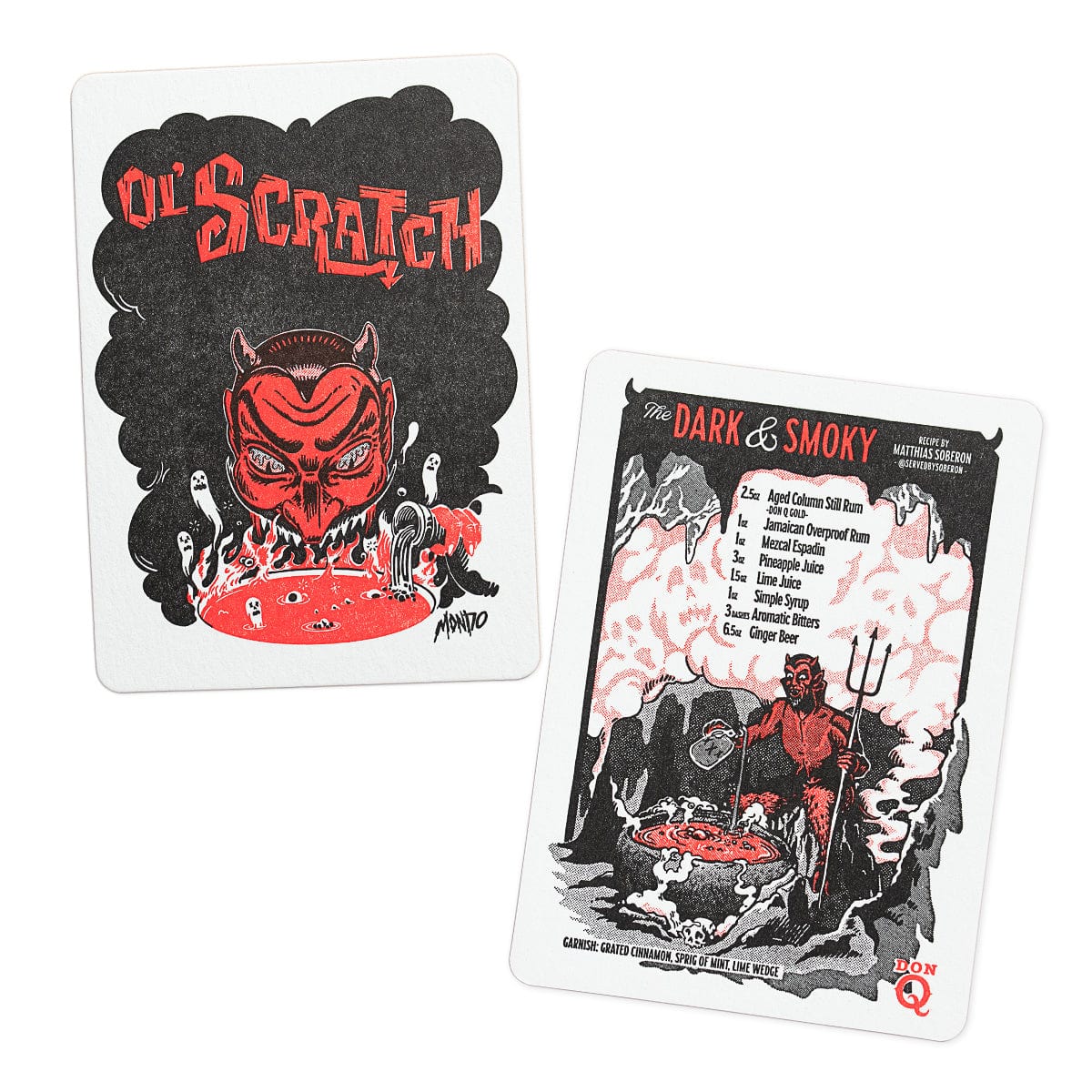 Ol' Scratch Designer Series Tiki Mug - Black - Image 2